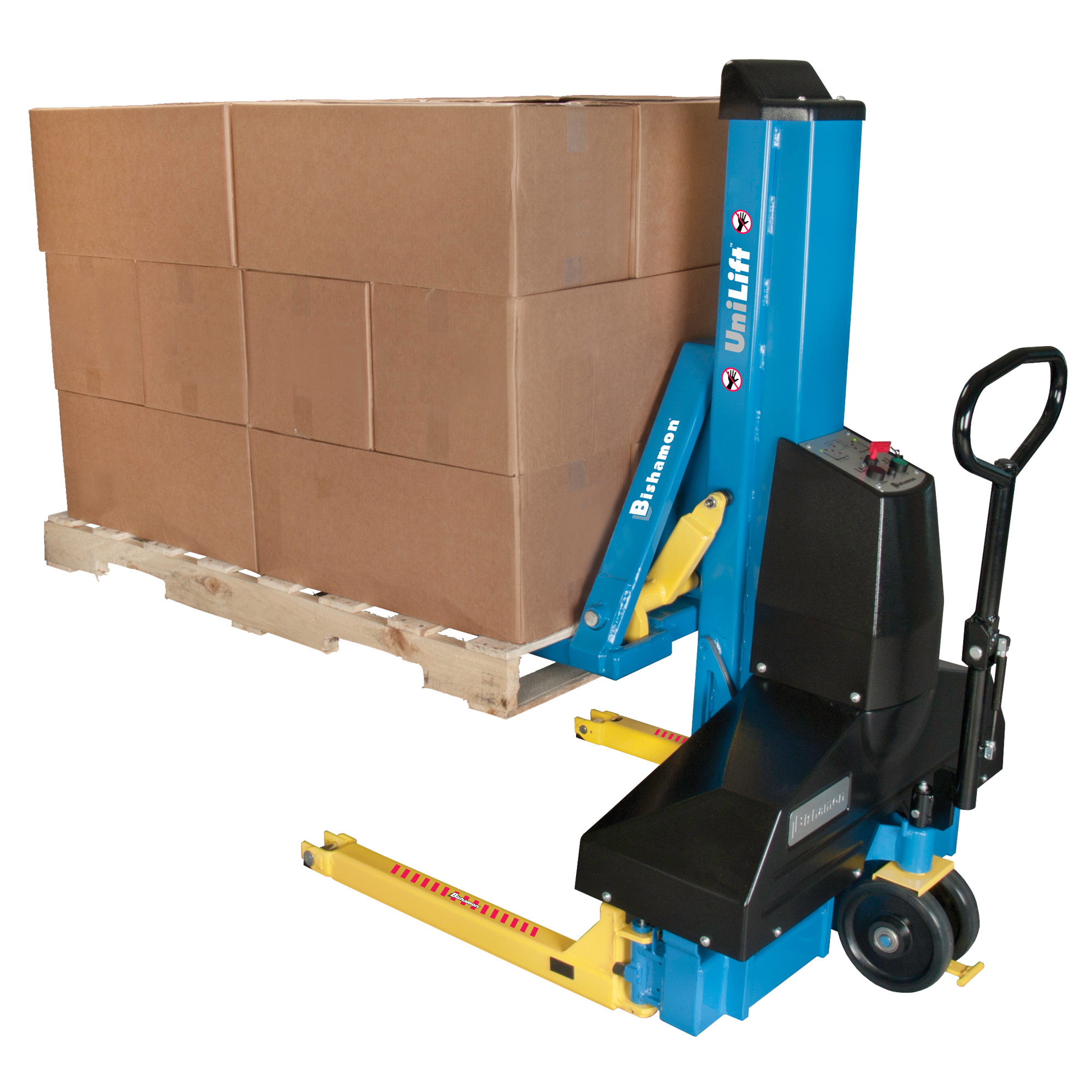 Positionneur de travail UniLiftMC - élévateur pour palettes, Acier, Capacité de 2000 lb