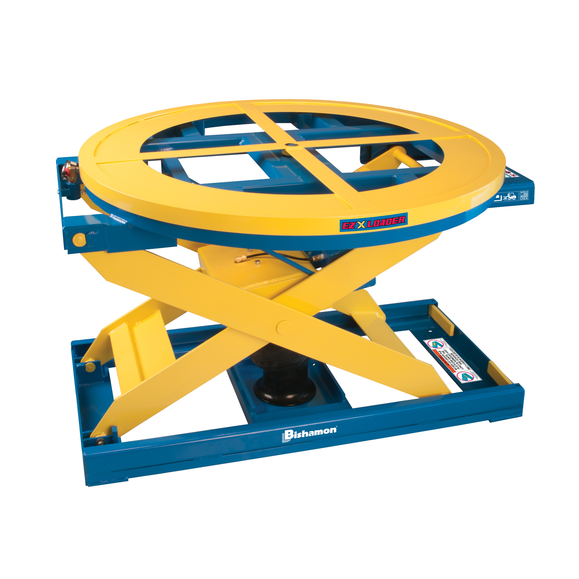 Positionneur pour palette à nivellement automatique EZ X LoaderMD, 43" lo x 43" la, Capacité 4000 lb