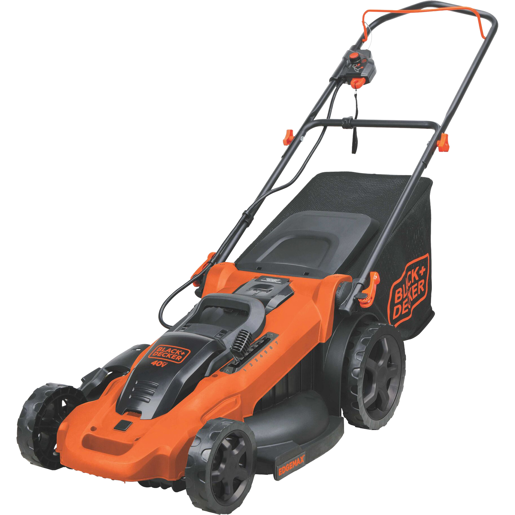 Ensemble de tondeuse à gazon sans fil 40 V Max*, Poussée, À pile, Largeur de coupe 20"