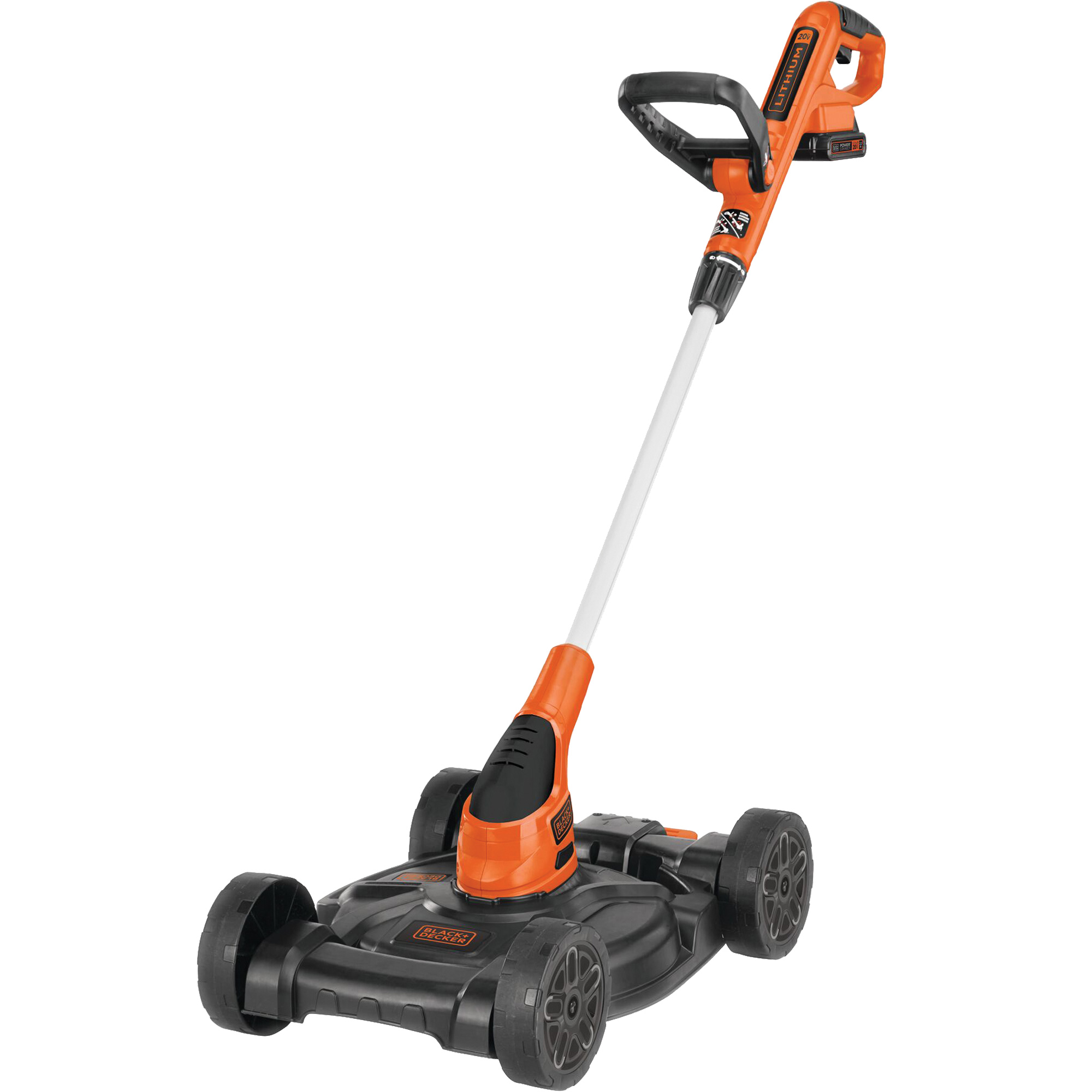 Ensemble de tondeuse compacte sans fil 3 en 1 20 V Max*, Poussée, À pile, Largeur de coupe 12"