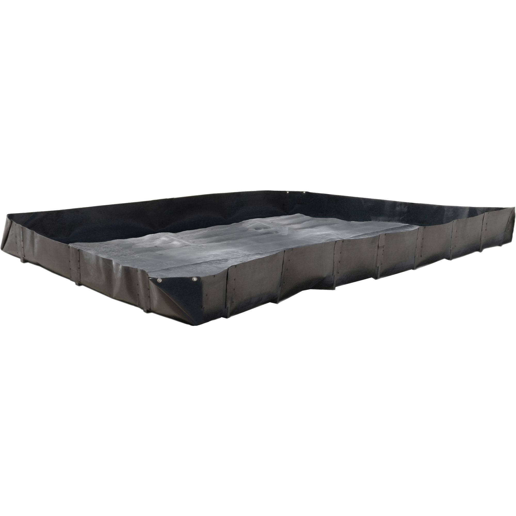 Bermes économiques, Capacité 119 gal., 4' la x 4' lo x 12" h, Support en L