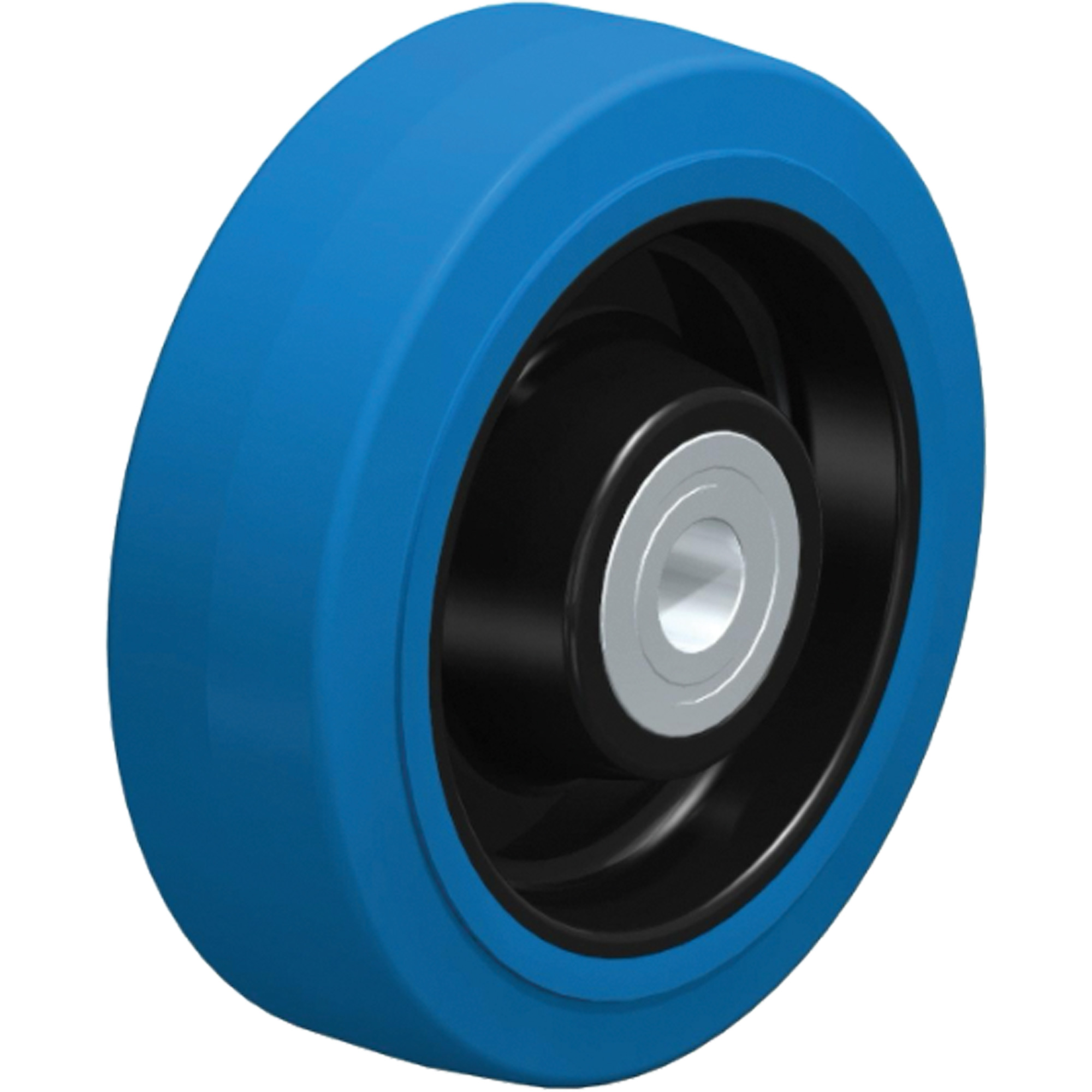 Roues en caoutchouc plein élastique