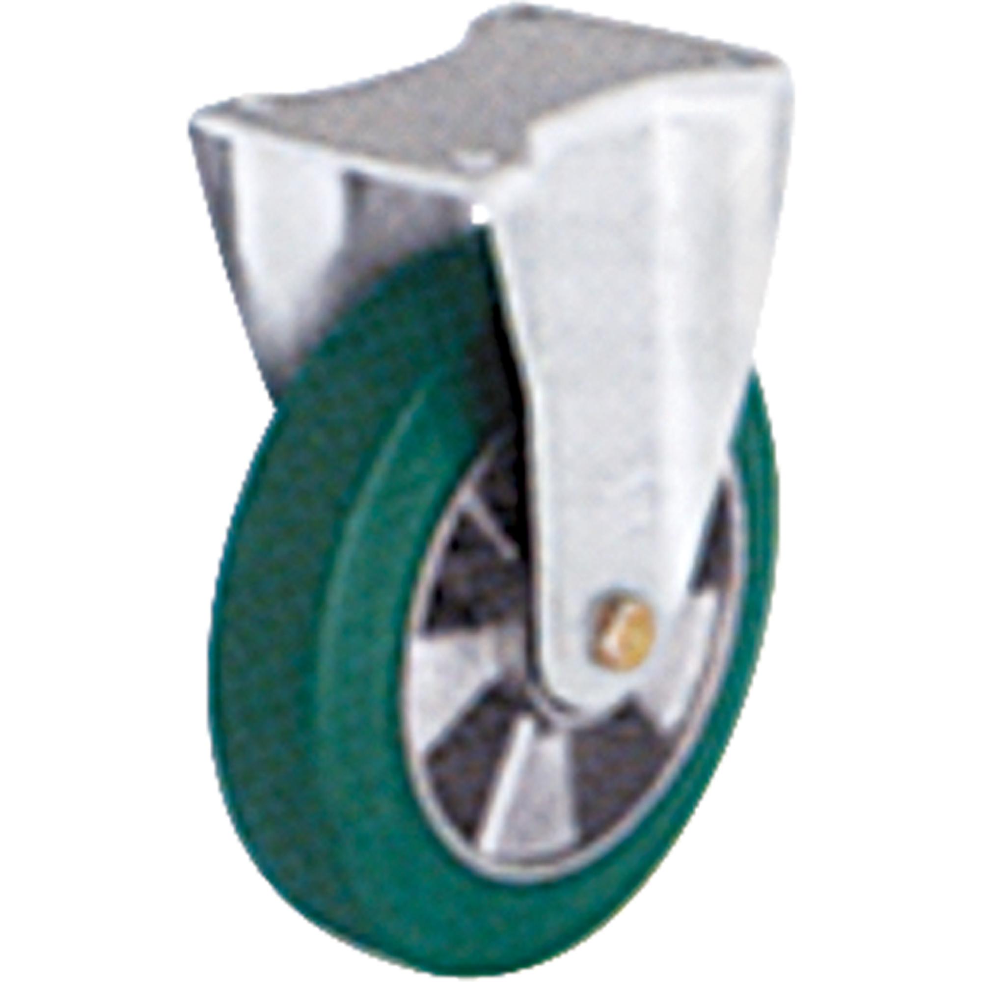 Roulettes SofthaneMD Pour Charges Moyennes, Fixe, 4" (101,6 mm), Polyuréthane,