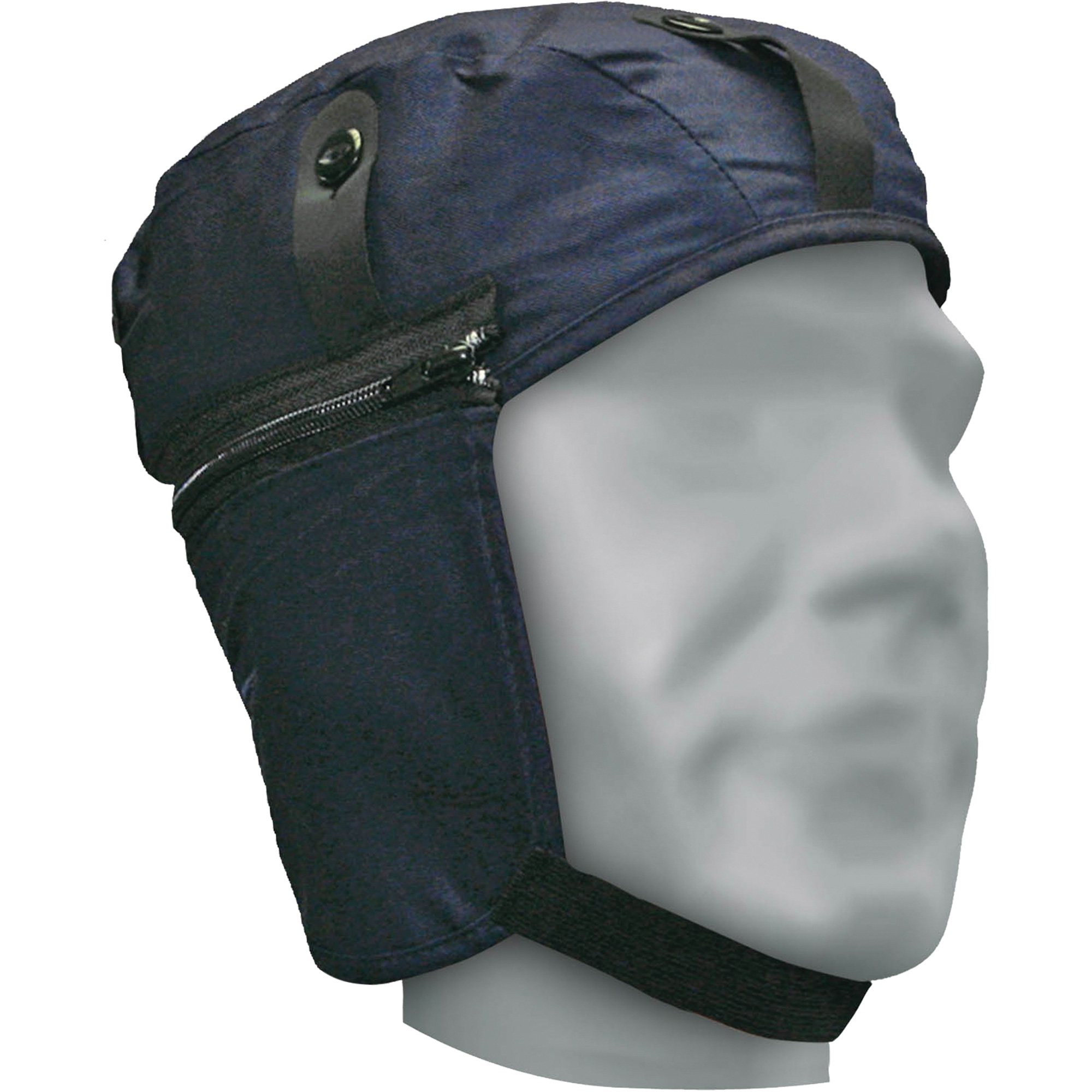 Doublure classique pour casque avec rallonge pour oreilles, Doublure en Molleton/Coton, Taille unique