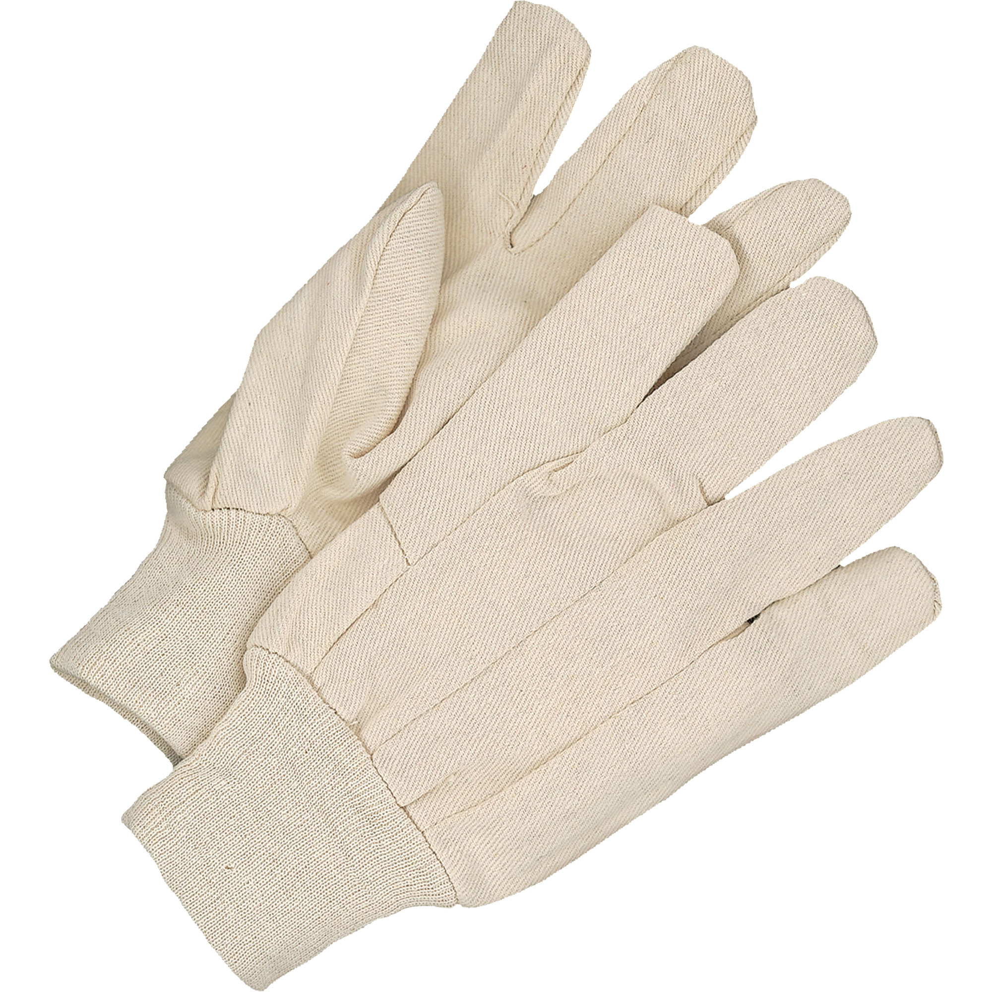 Gants classiques en toile de coton, 8 oz, Taille unique