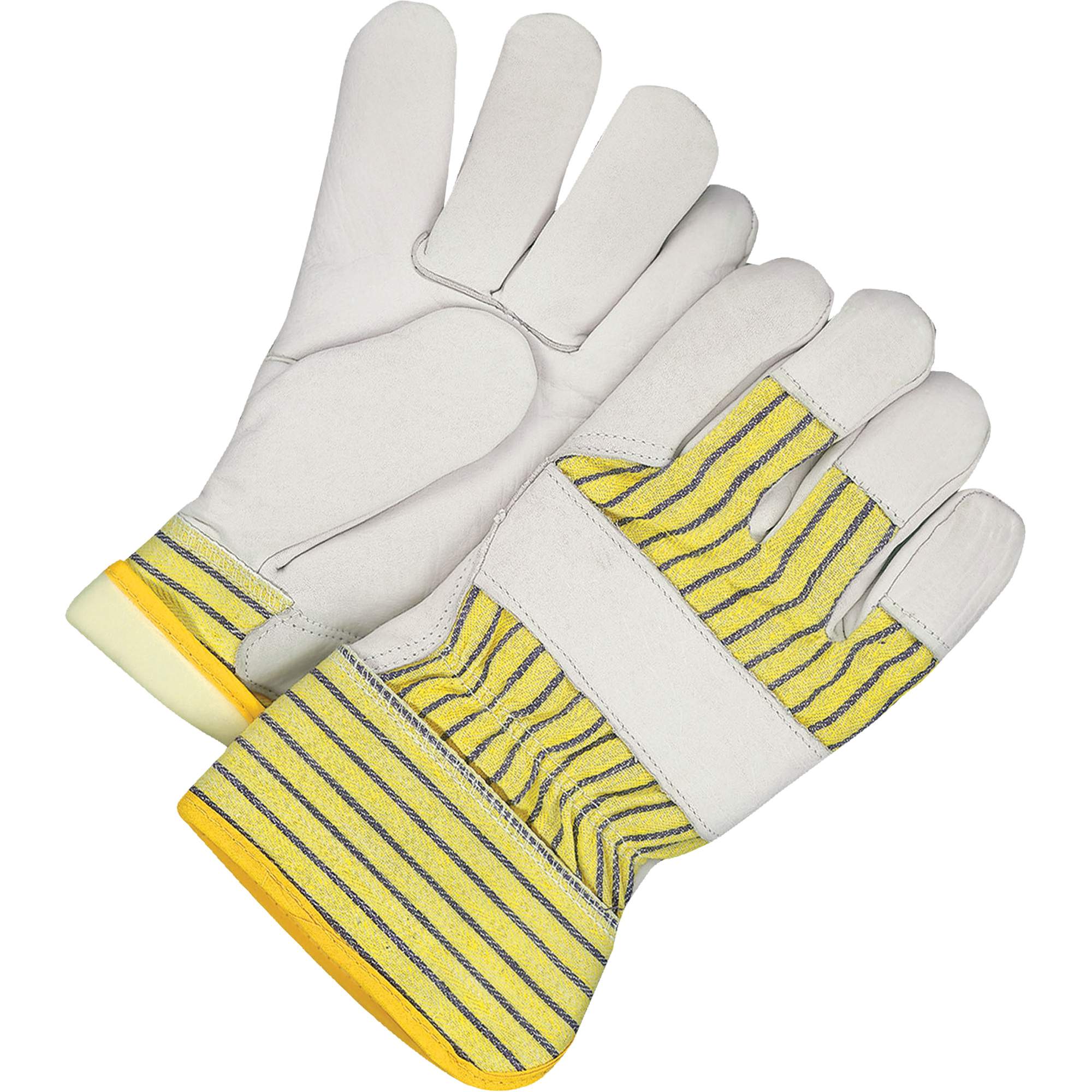 Gants d'ajusteur doublés avec poignet de sécurité, 3T-Grand, Paume en Cuir fleur de vache, Doublure en ThinsulateMC
