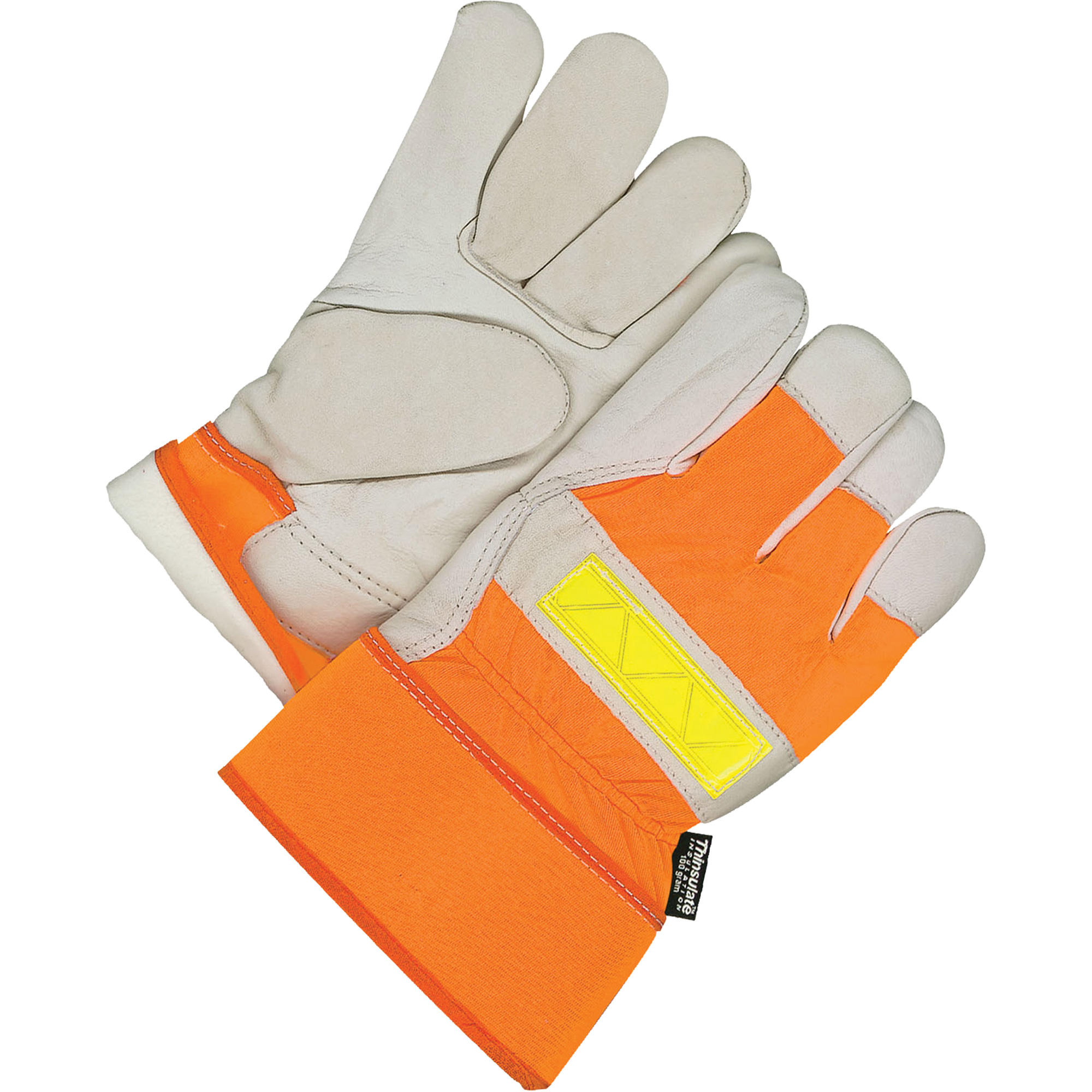 Gants d'ajusteur, T-Grand, Paume en Cuir fleur de vache, Doublure en ThinsulateMC