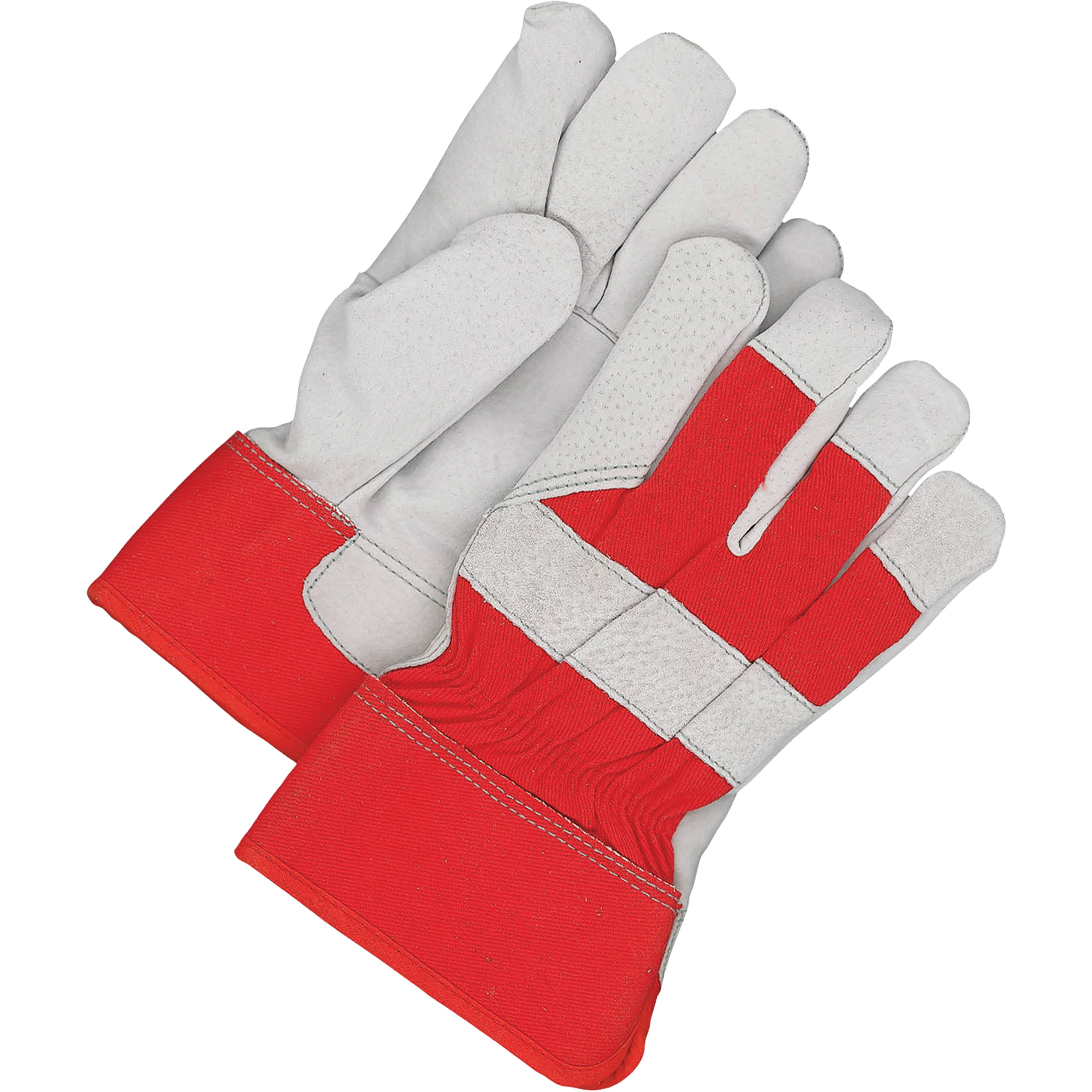 Gants d'ajusteur, Taille unique, Paume en Cuir de porc refendu, Doublure en ThinsulateMC