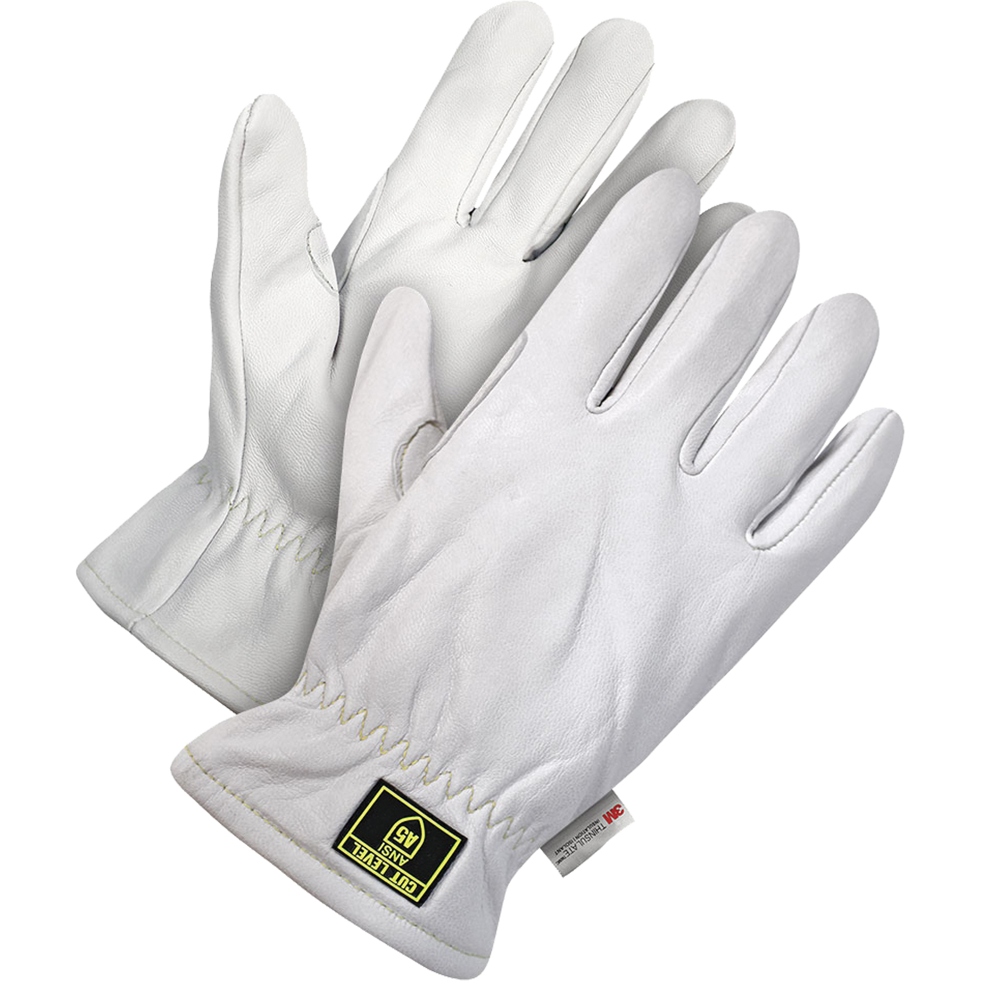 Gants de conducteur pour l'hiver Cut-XMC, Taille 2T-Grand, Enveloppe en Chèvre, ANSI/ISEA 105 niveau 3/ASTM ANSI niveau A5