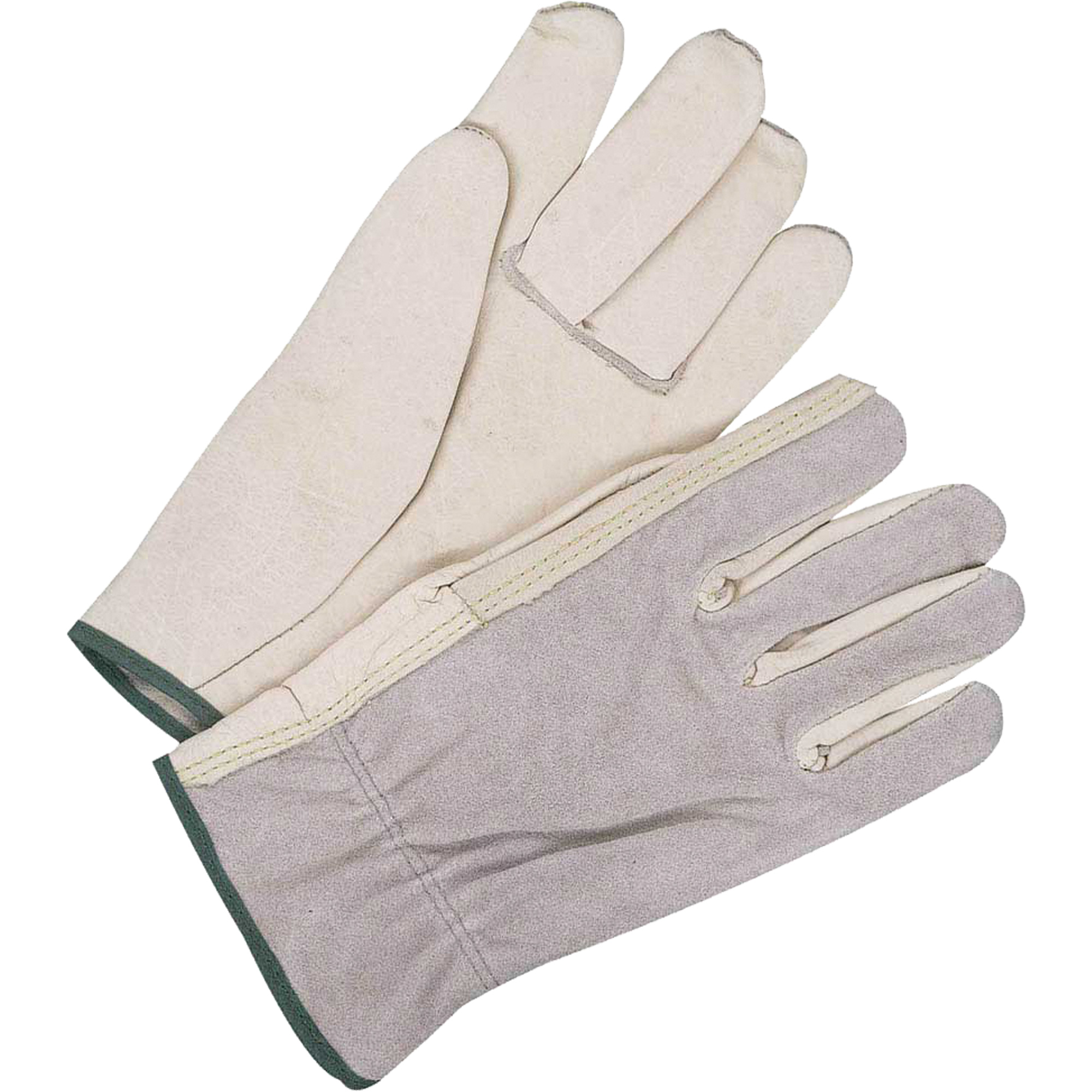 Gants de conducteur traditionnels, 12, Paume en Cuir fleur de vache
