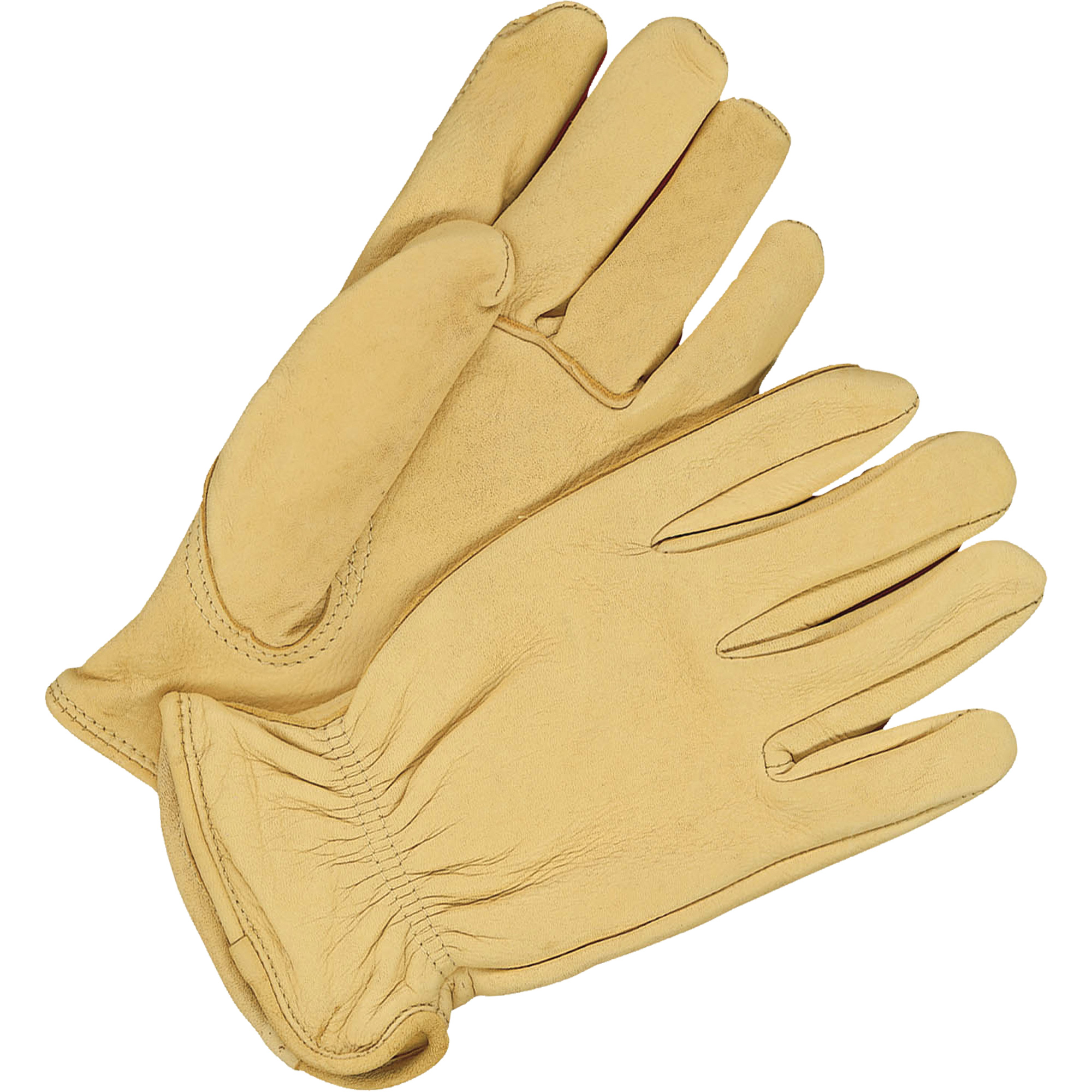 Gants de conducteur traditionnels, 2T-Grand, Paume en Cuir fleur de daim