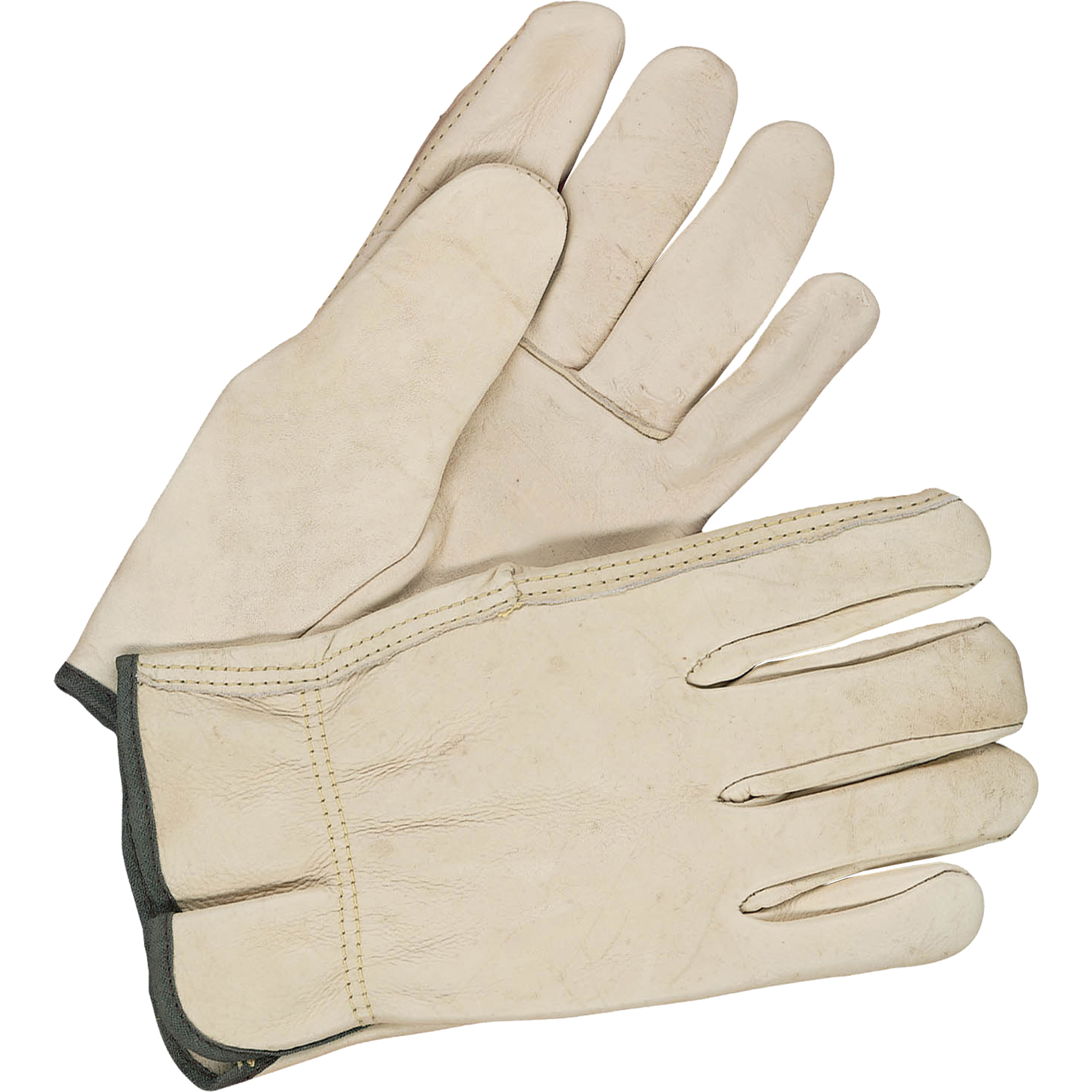 Gants de conducteur traditionnels, 9, Paume en Cuir fleur de vache