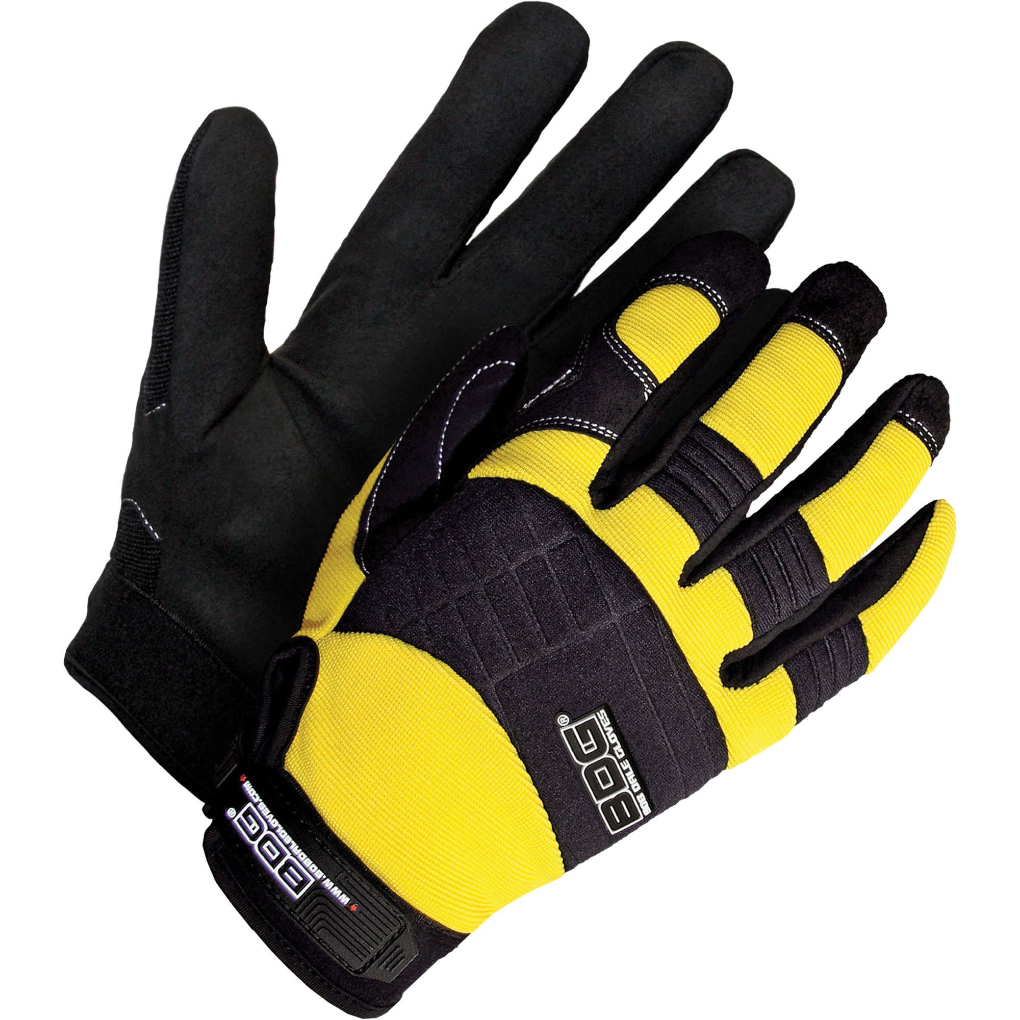 Gants de mécanicien, Paume Synthétique, Taille Grand