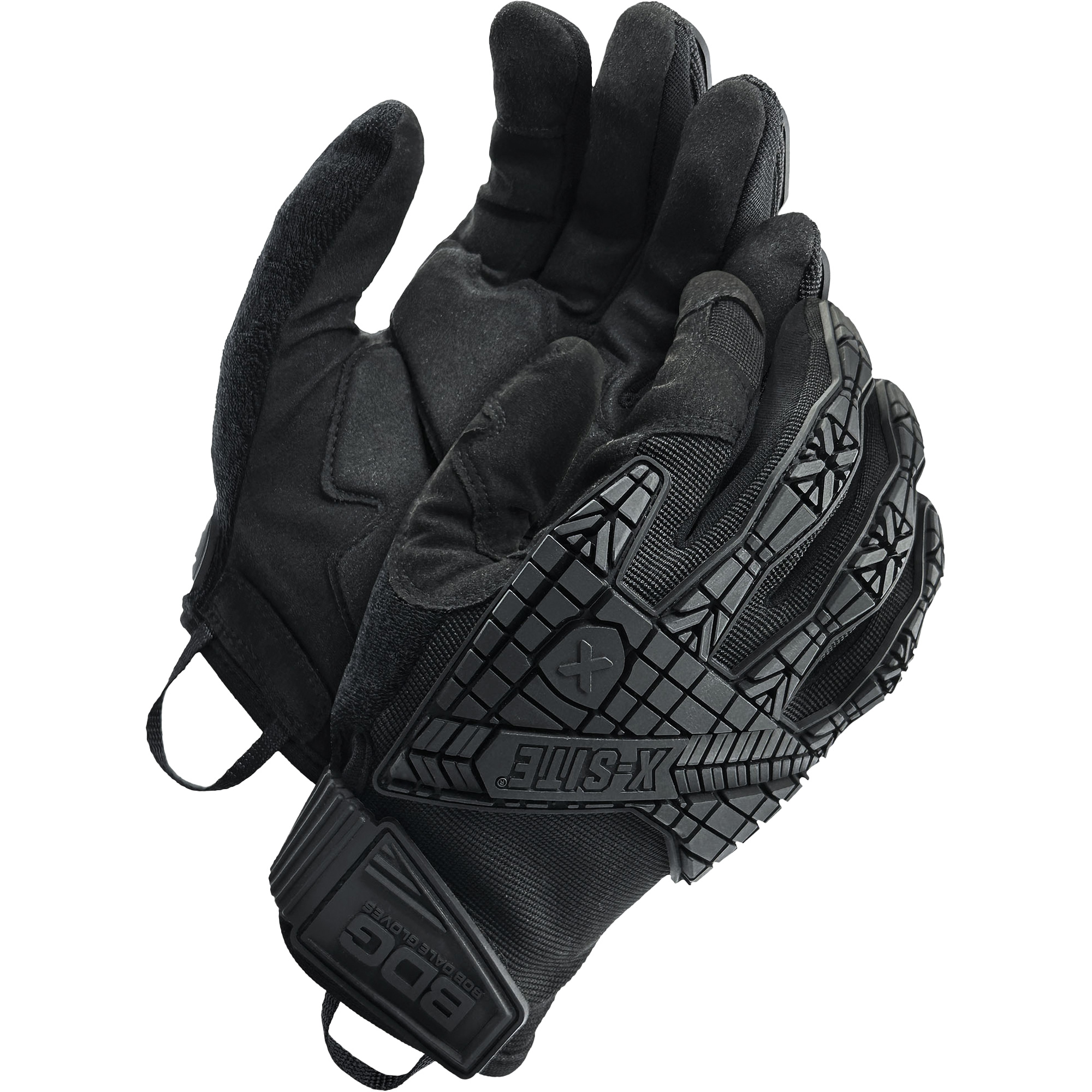 Gants de performance résistants aux chocs X-SiteMC, Paume Suède, Taille 2T-Grand