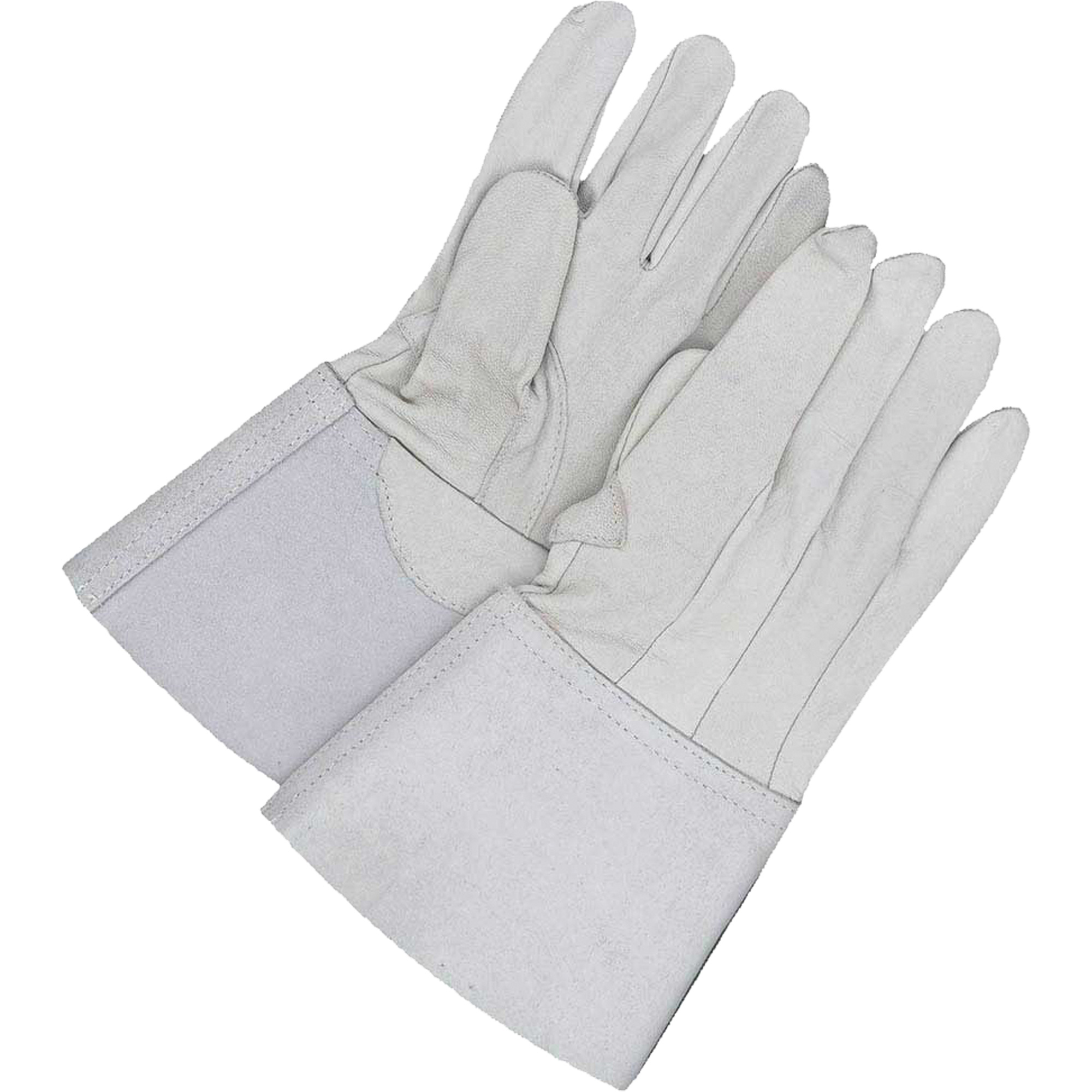 Gants de soudage à l'arc TIG Gander Brand, Cuir fleur de chèvre, Taille 9