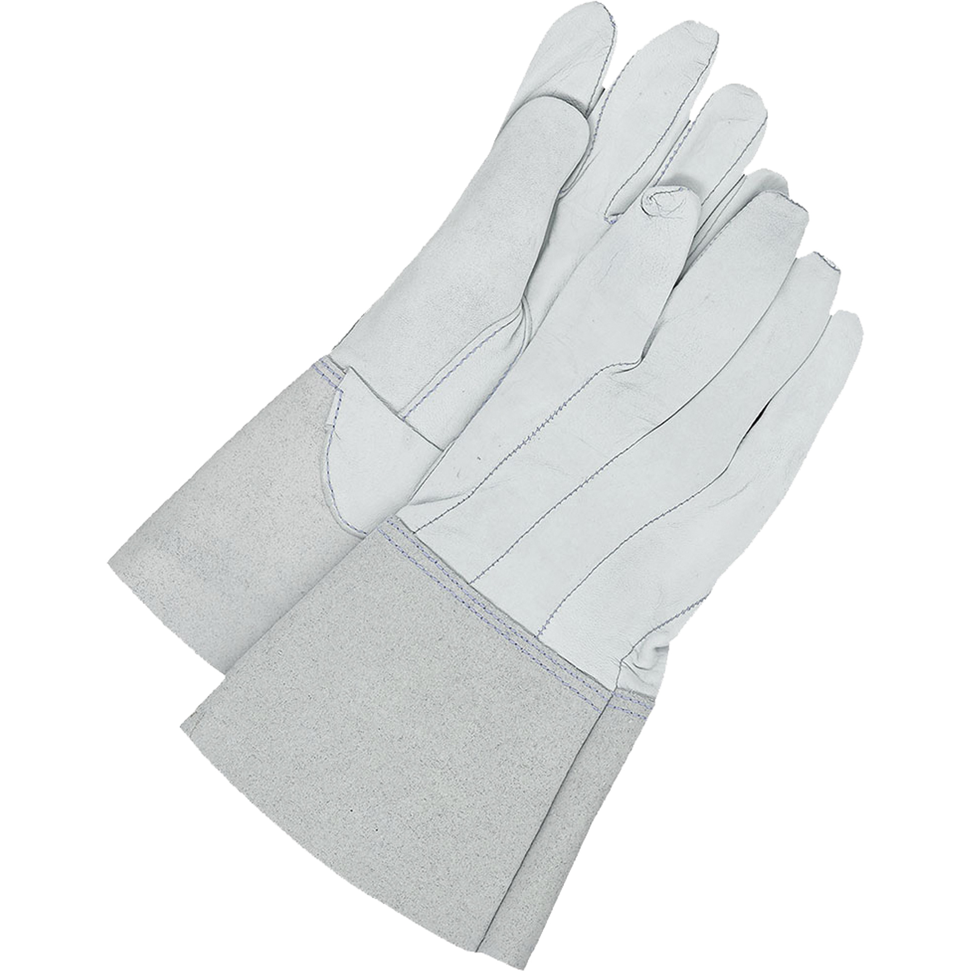 Gants de soudage à l'arc TIG Gander Brand, Cuir fleur de mouton, Taille T-Grand