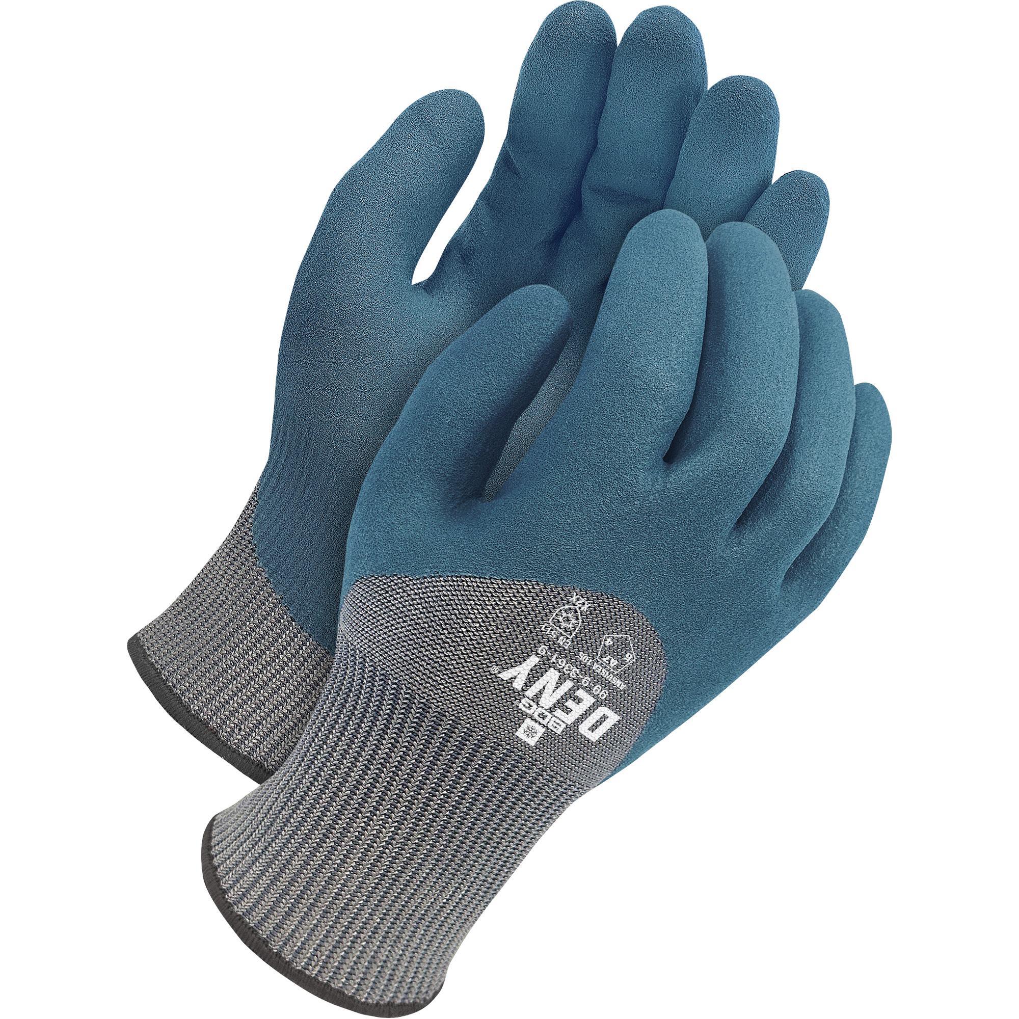 Gants doublés résistants à la coupe pour écran tacticle DenyMD, Taille 10, Calibre 15, Revêtement Mousse de nitrile, Enveloppe en PEHP, ASTM ANSI niveau A7