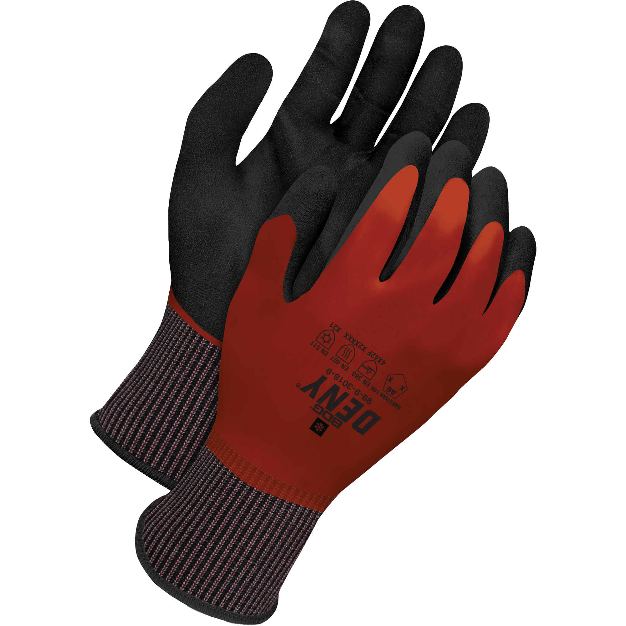 Gants doublés résistants à la coupe pour le contact alimentaire DenyMD, Taille 7, Calibre 18, Revêtement Mousse de nitrile, Enveloppe en PEHP, ASTM ANSI niveau A6/EN 388 niveau F