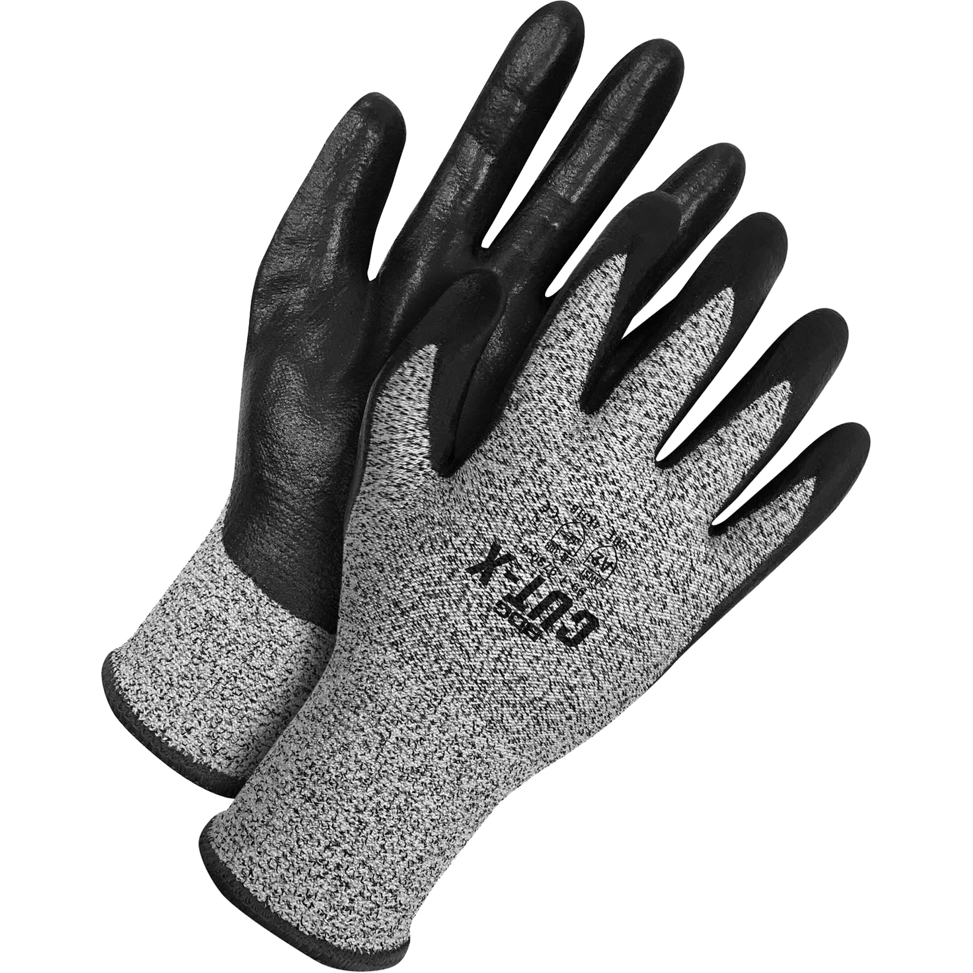 Gants enduits Cut-XMC, Taille 11, Calibre 13, Revêtement Mousse de nitrile, Enveloppe en PEHP, ASTM ANSI niveau A2/EN 388 niveau 3