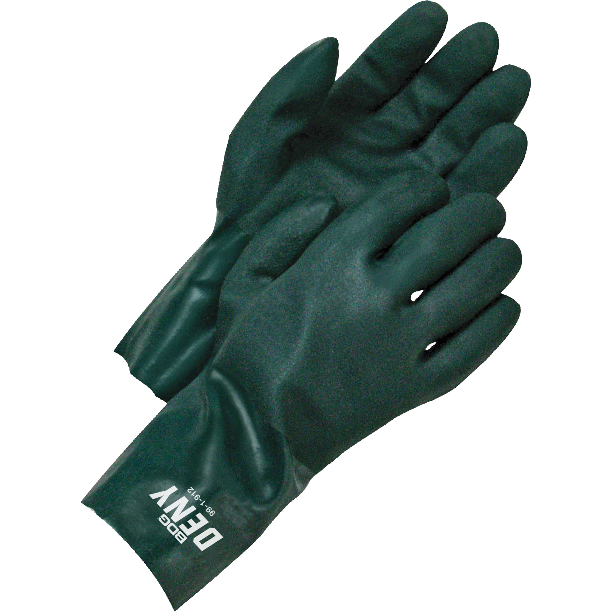 Gants enduits DenyMC 12", Taille unique, Rêvetement PVC