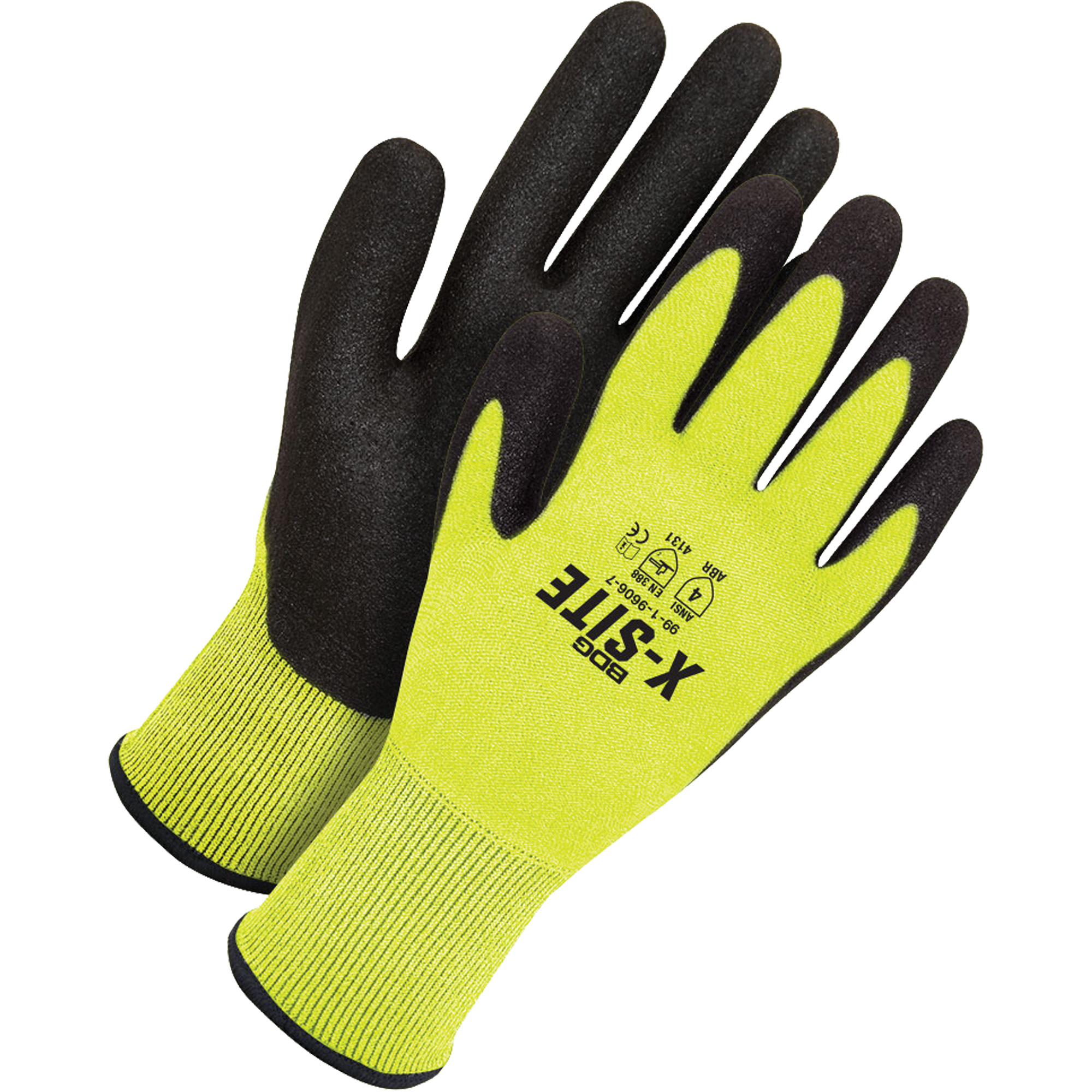 Gants enduits en tricot sans coutures X-SiteMC, 8, Rêvetement Mousse de nitrile, Calibre 15, Enveloppe en Nylon/LycraMD