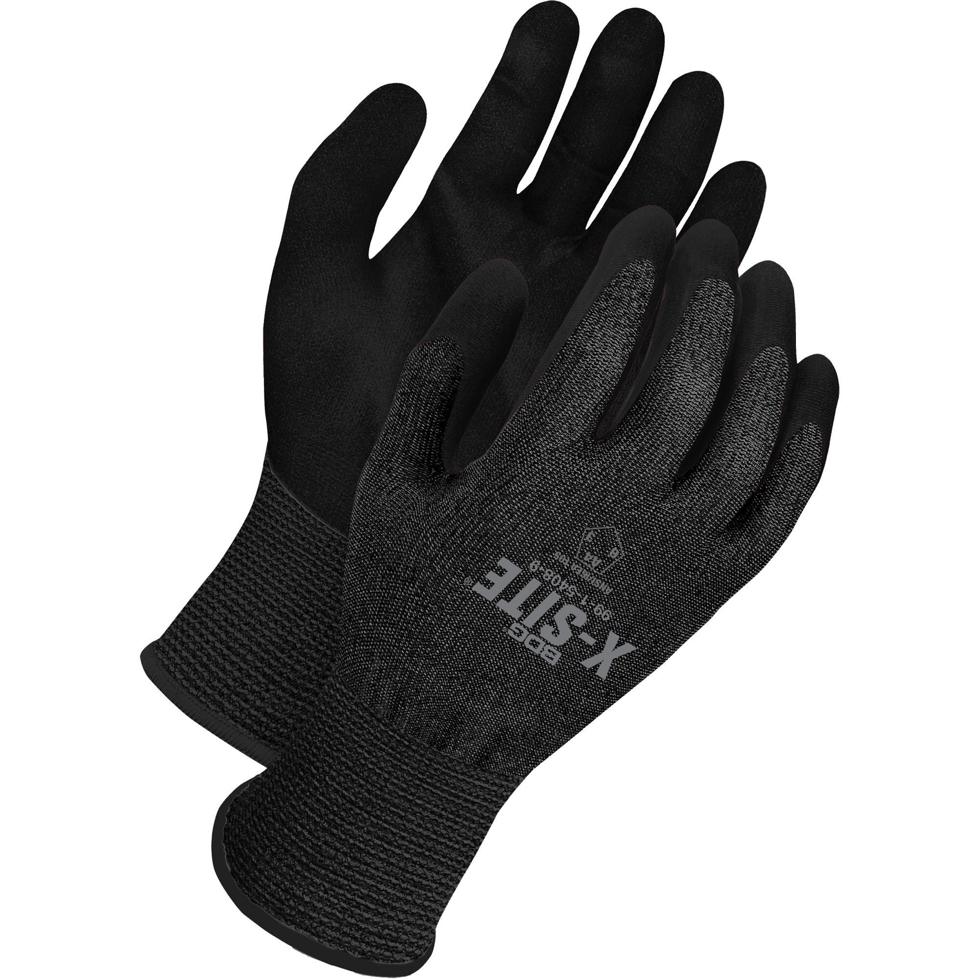 Gants enduits résistants à la coupe pour écran tacticle X-SiteMD, Taille 11, Calibre 18, Revêtement Polyuréthane, Enveloppe en PEHP, ASTM ANSI niveau A4