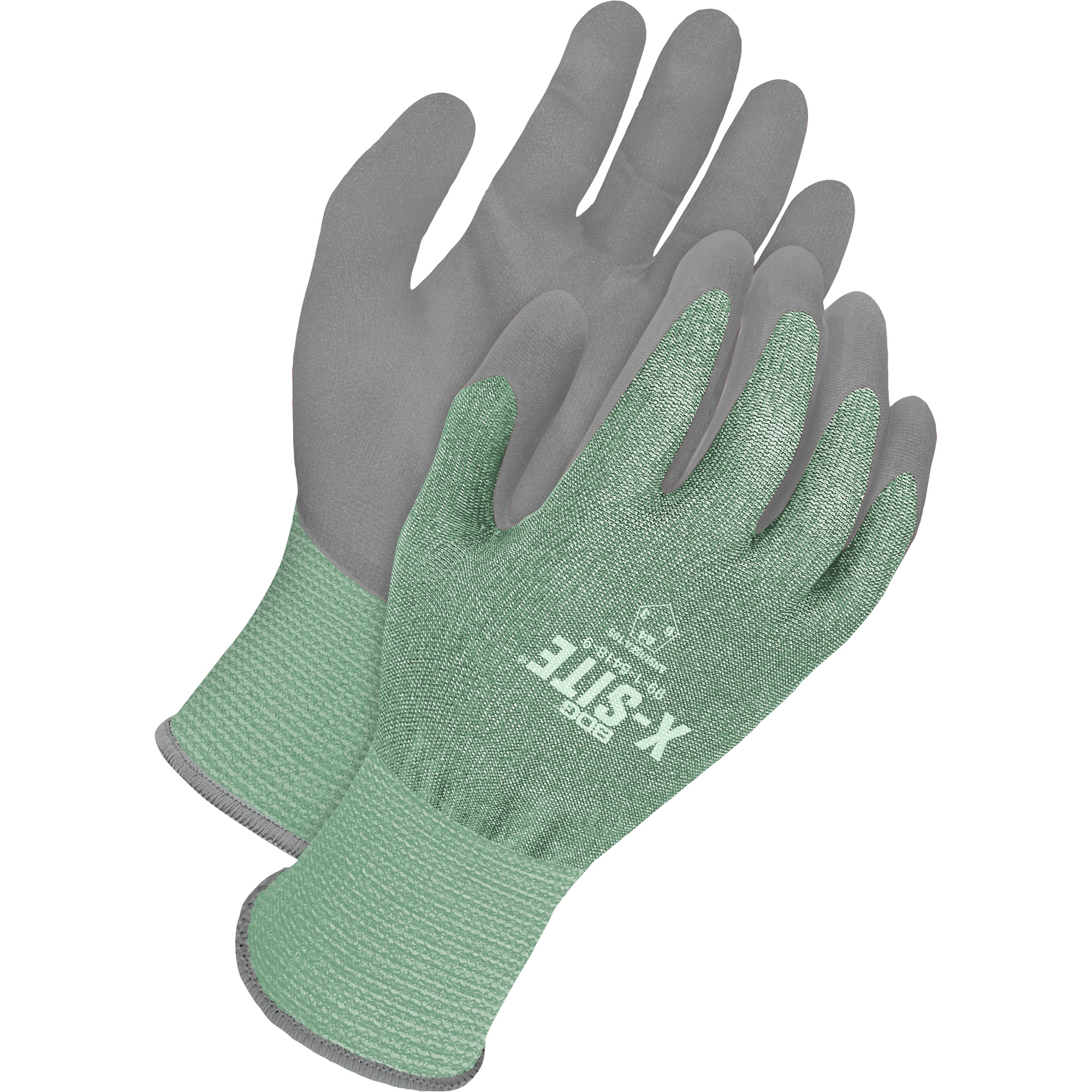 Gants enduits résistants à la coupe pour écran tacticle X-SiteMD, Taille 10, Calibre 18, Revêtement Polyuréthane, Enveloppe en PEHP, ASTM ANSI niveau A4