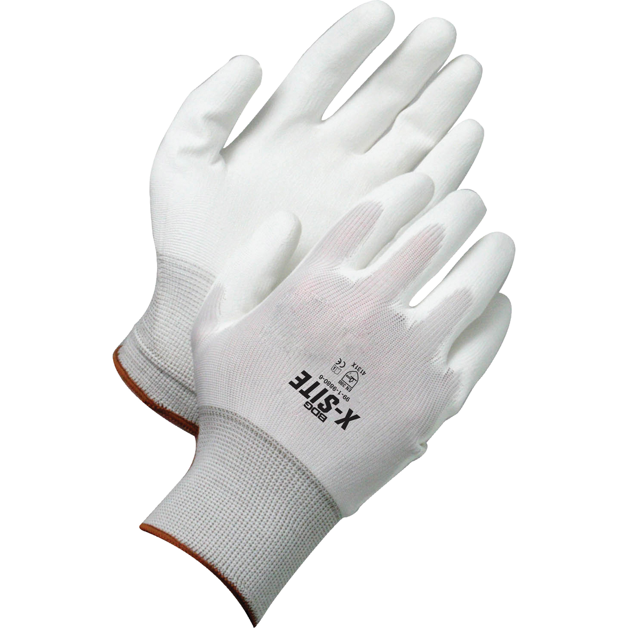 Gants enduits X-SiteMC, 11/2T-Grand, Rêvetement Polyuréthane, Enveloppe en Nylon