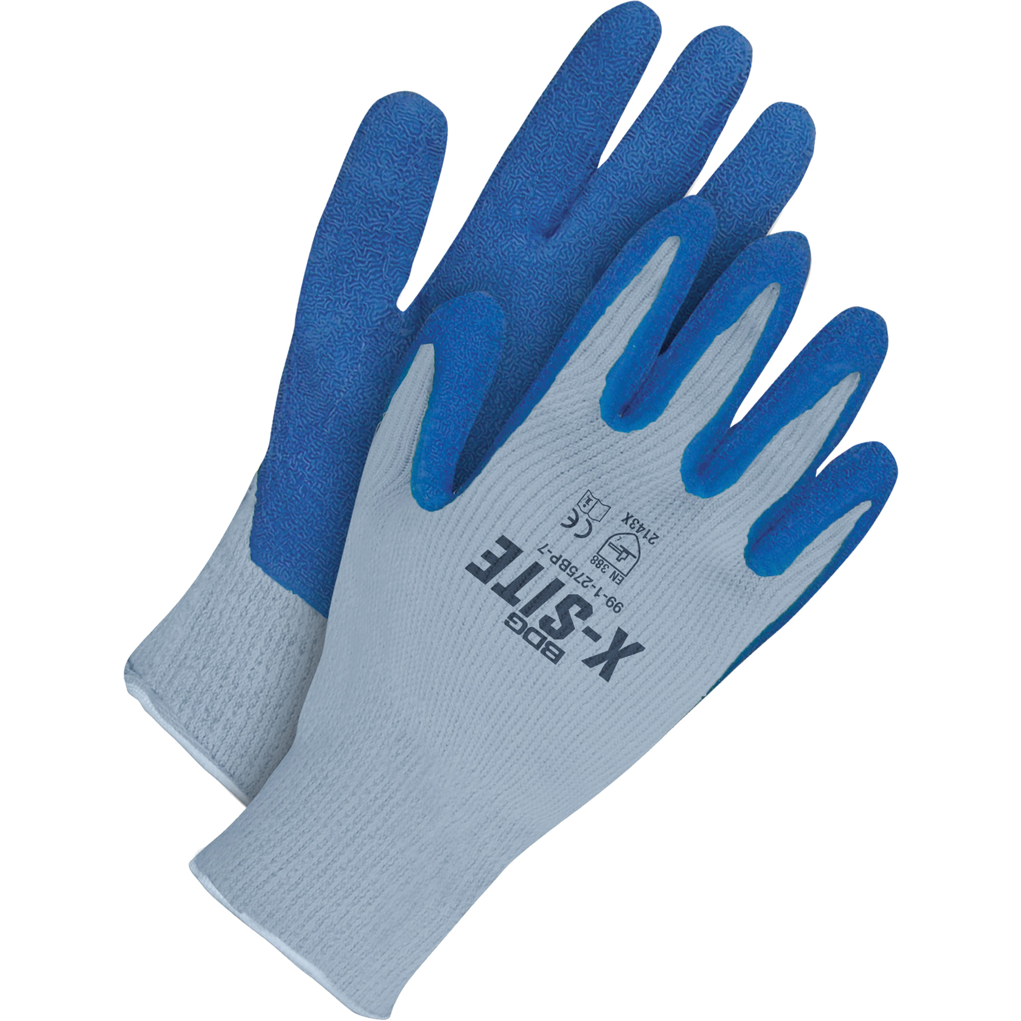 Gants enduits X-SiteMC, 9, Rêvetement Latex, Enveloppe en Poly-coton