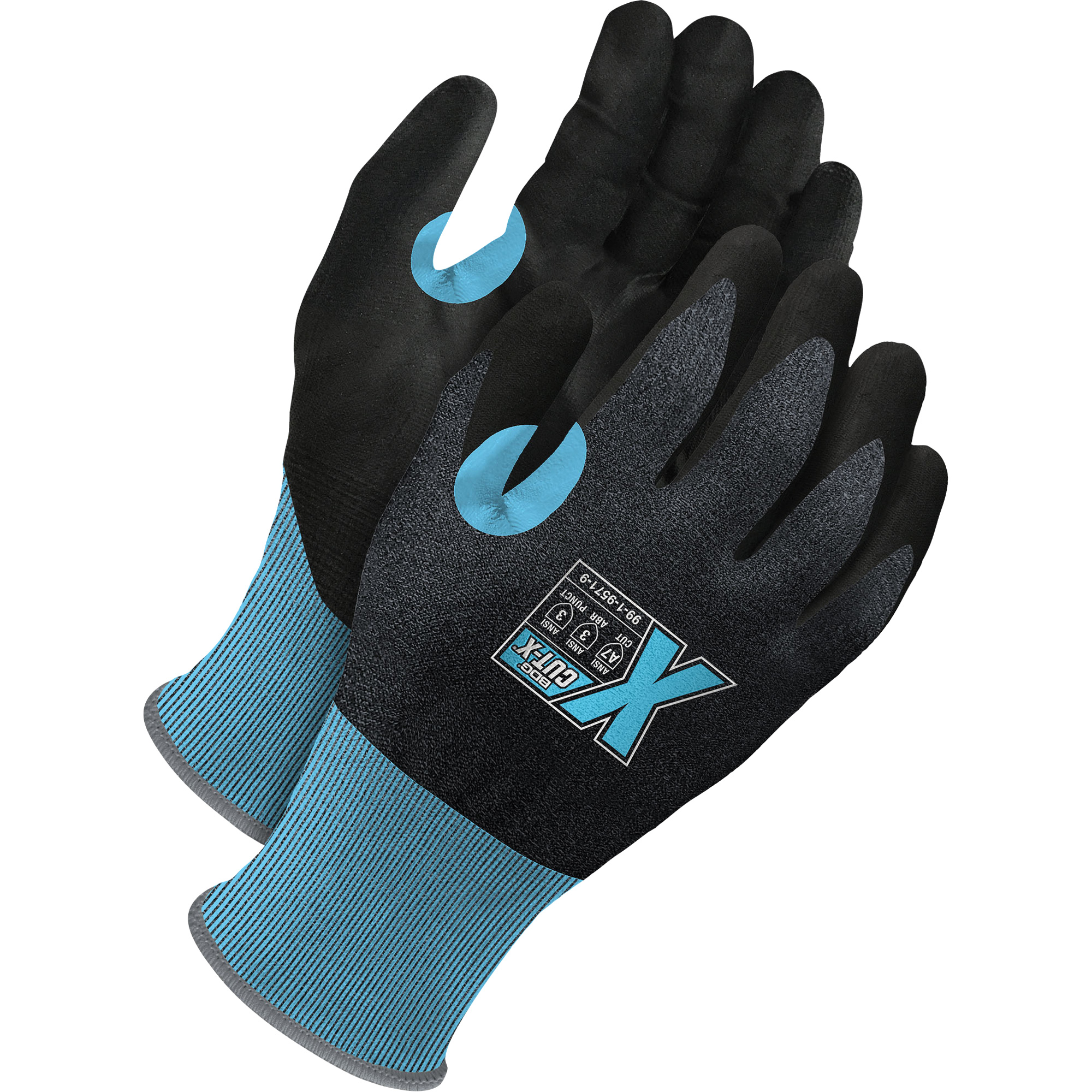 Gants pour écrans tactiles résistants à la coupe Cut-X, Taille 10, Calibre 21, Revêtement Polyuréthane, Enveloppe en Polyester/Acier inoxydable/PEHP, ASTM ANSI niveau A7