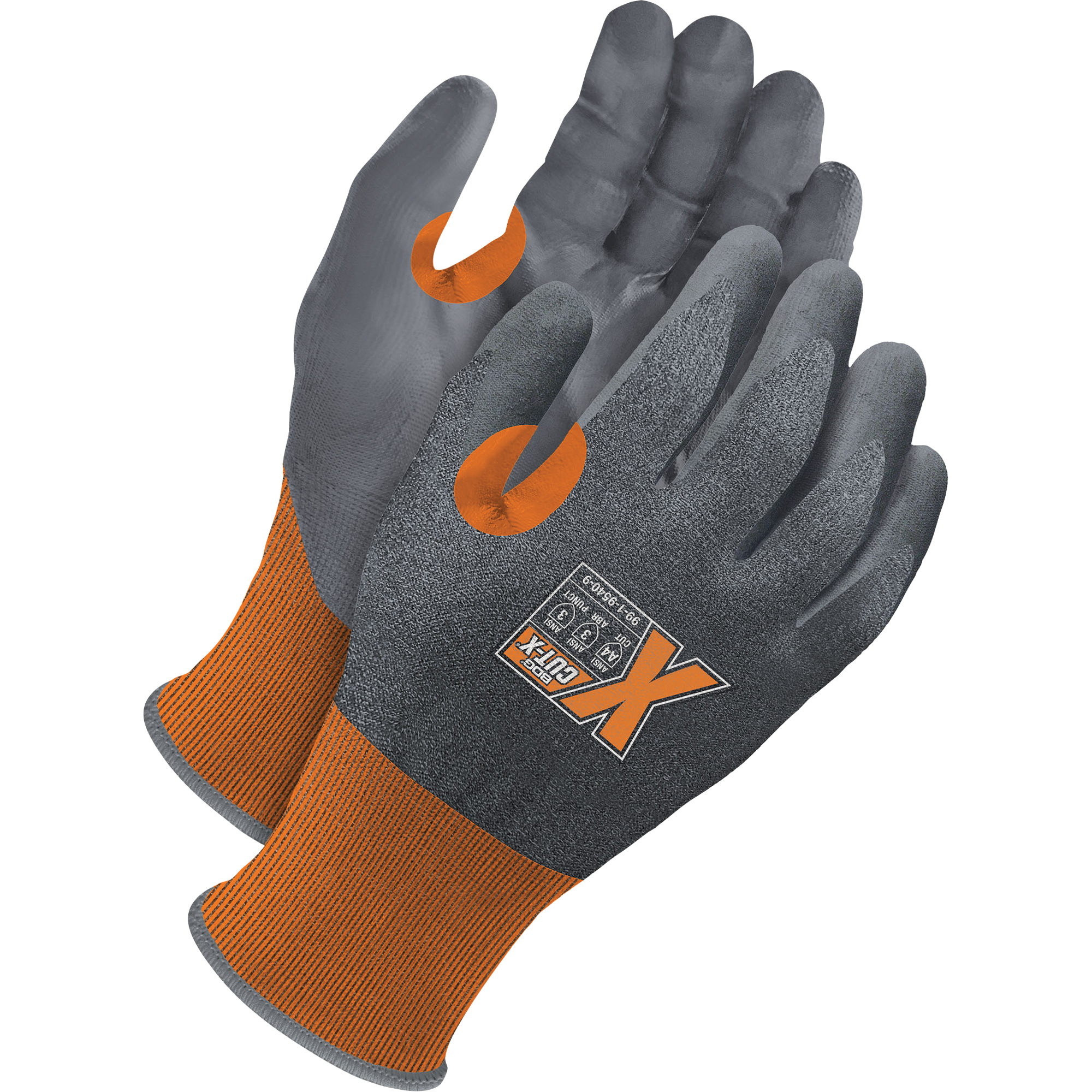 Gants pour écrans tactiles résistants à la coupe Cut-X, Taille 11, Calibre 21, Revêtement Mousse NBR, Enveloppe en Acier inoxydable/PEHP/Fibre de verre, ASTM ANSI niveau A4