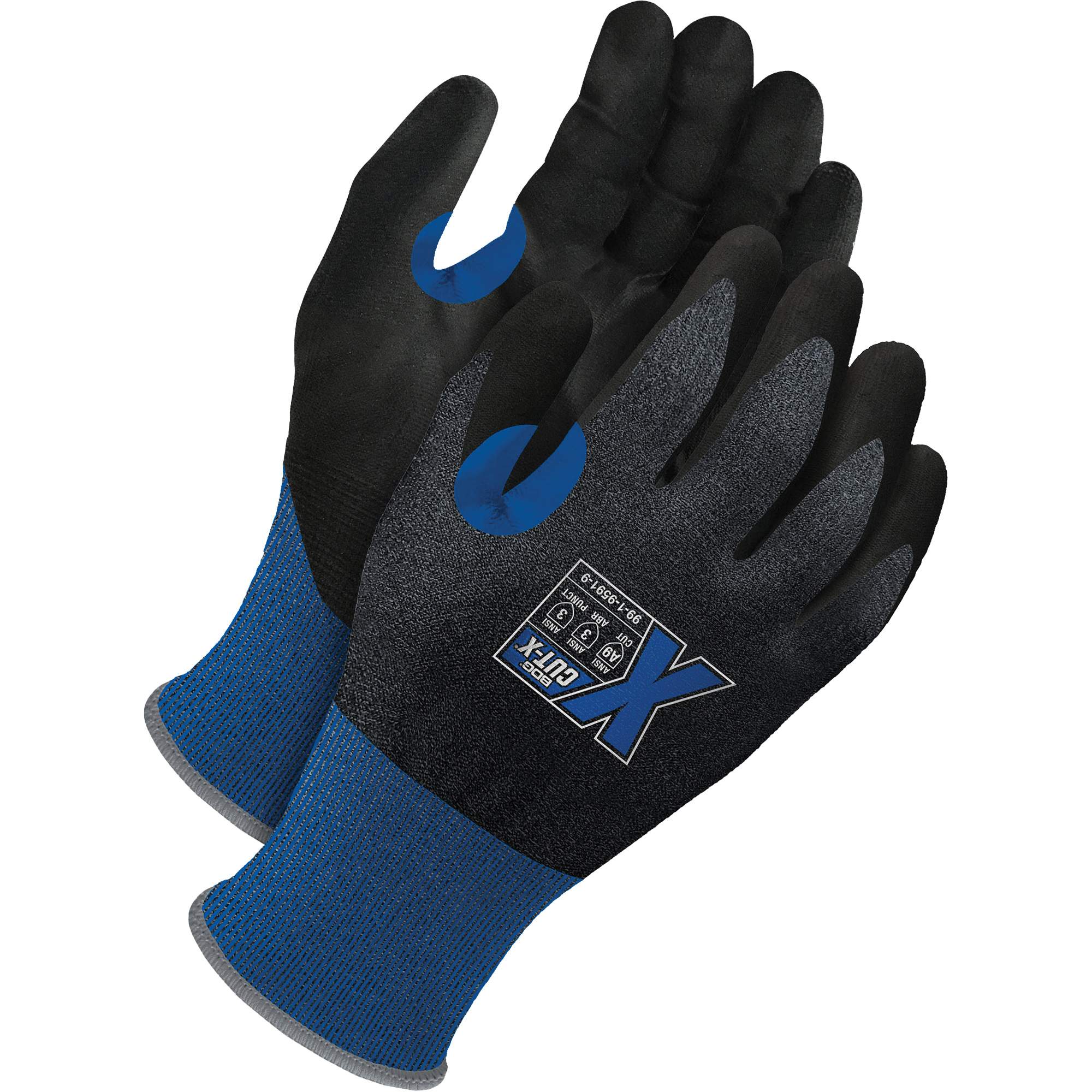 Gants pour écrans tactiles résistants à la coupe Cut-X, Taille 12, Calibre 21, Revêtement Polyuréthane, Enveloppe en Polyester/Acier inoxydable/PEHP, ASTM ANSI niveau A9