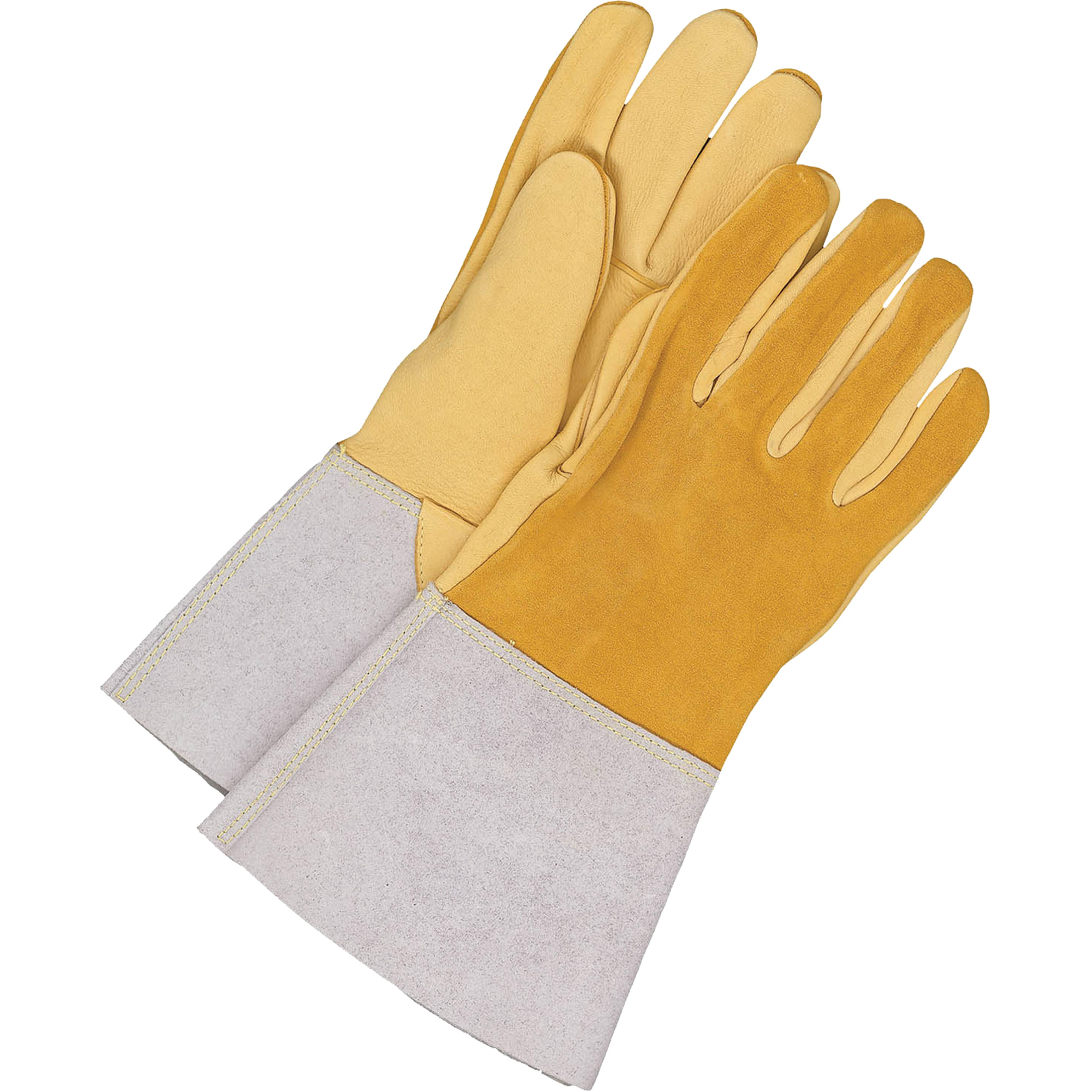Gants pour soudeur, Cuir fleur de daim, Taille T-Grand