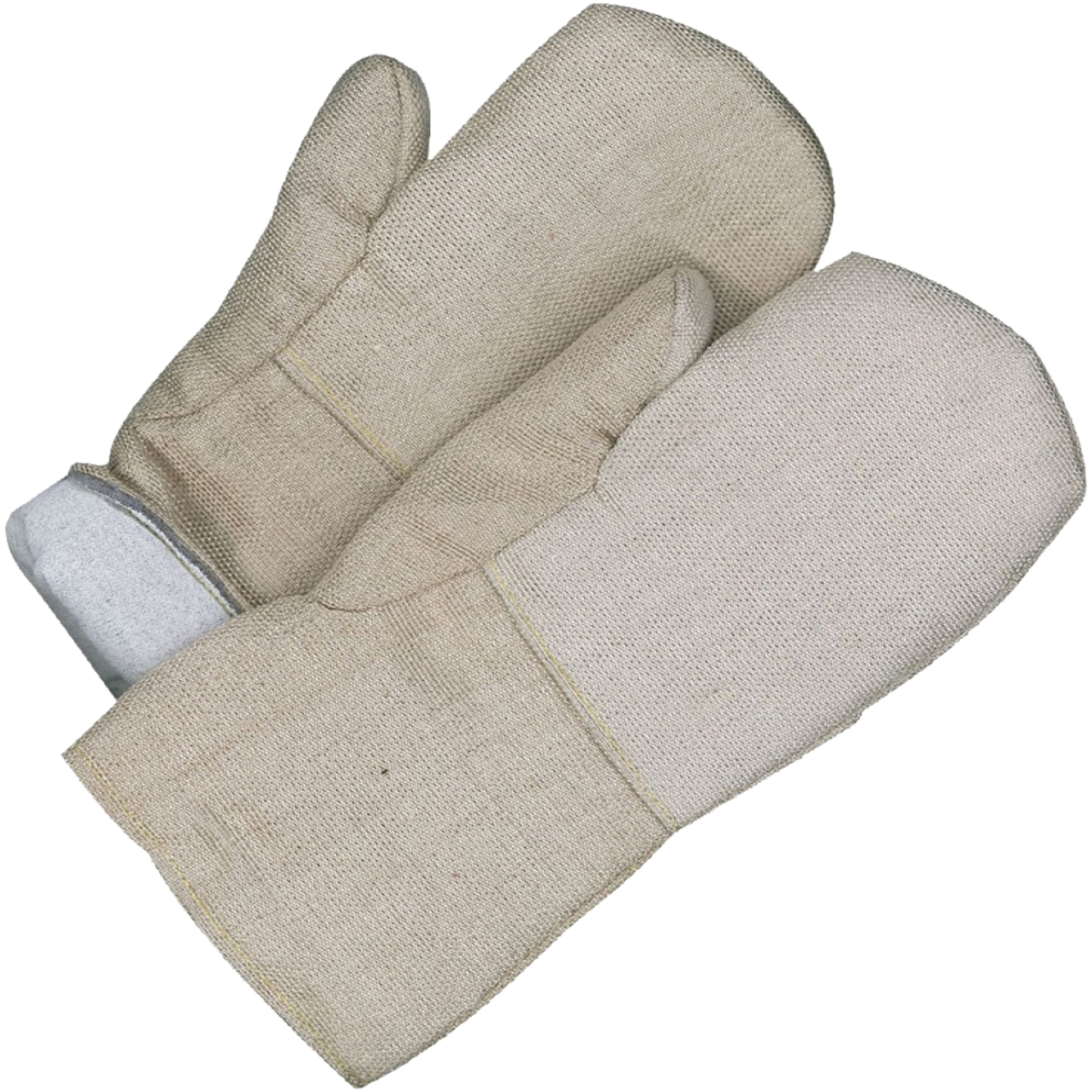 Gants résistant à la chaleur élevée, Fibre de verre/Silice, Taille unique