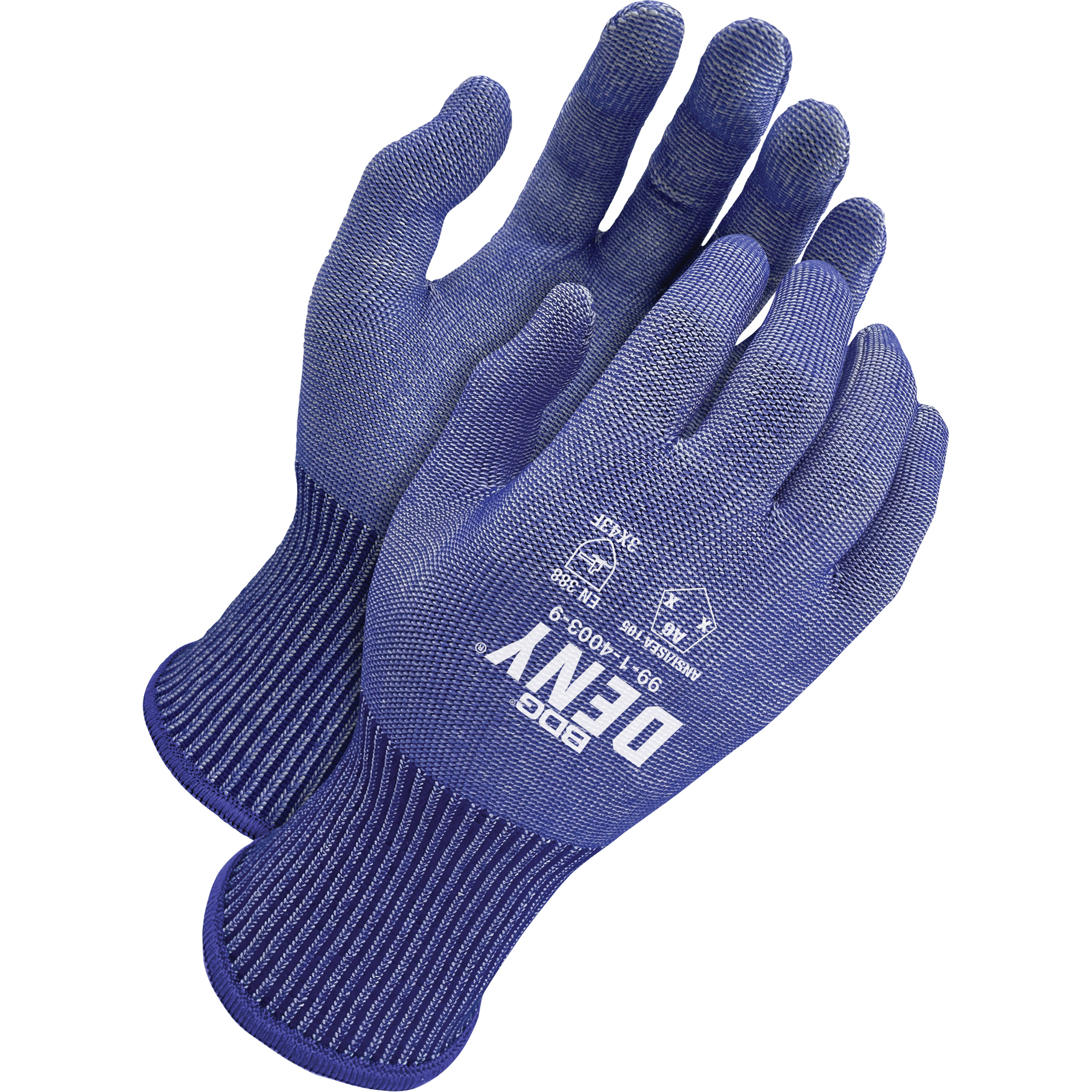 Gants résistant à la coupe pour le contact alimentaire DenyMD, Taille 8, Calibre 13, Enveloppe en PEHP, ASTM ANSI niveau A6/EN 388 niveau F