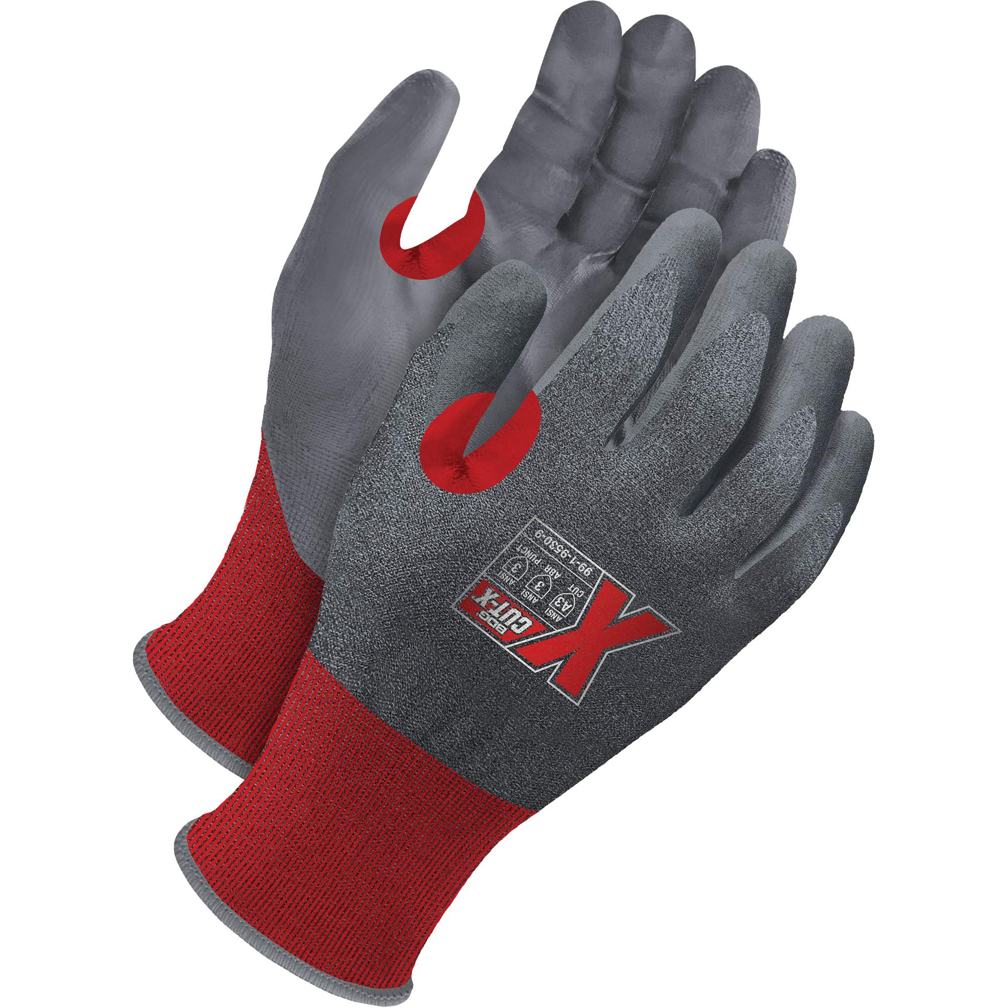 Gants résistants à la coupe pour écran tactile, Taille 12, Calibre 21, Revêtement Mousse NBR, Enveloppe en PEHP, ASTM ANSI niveau A3