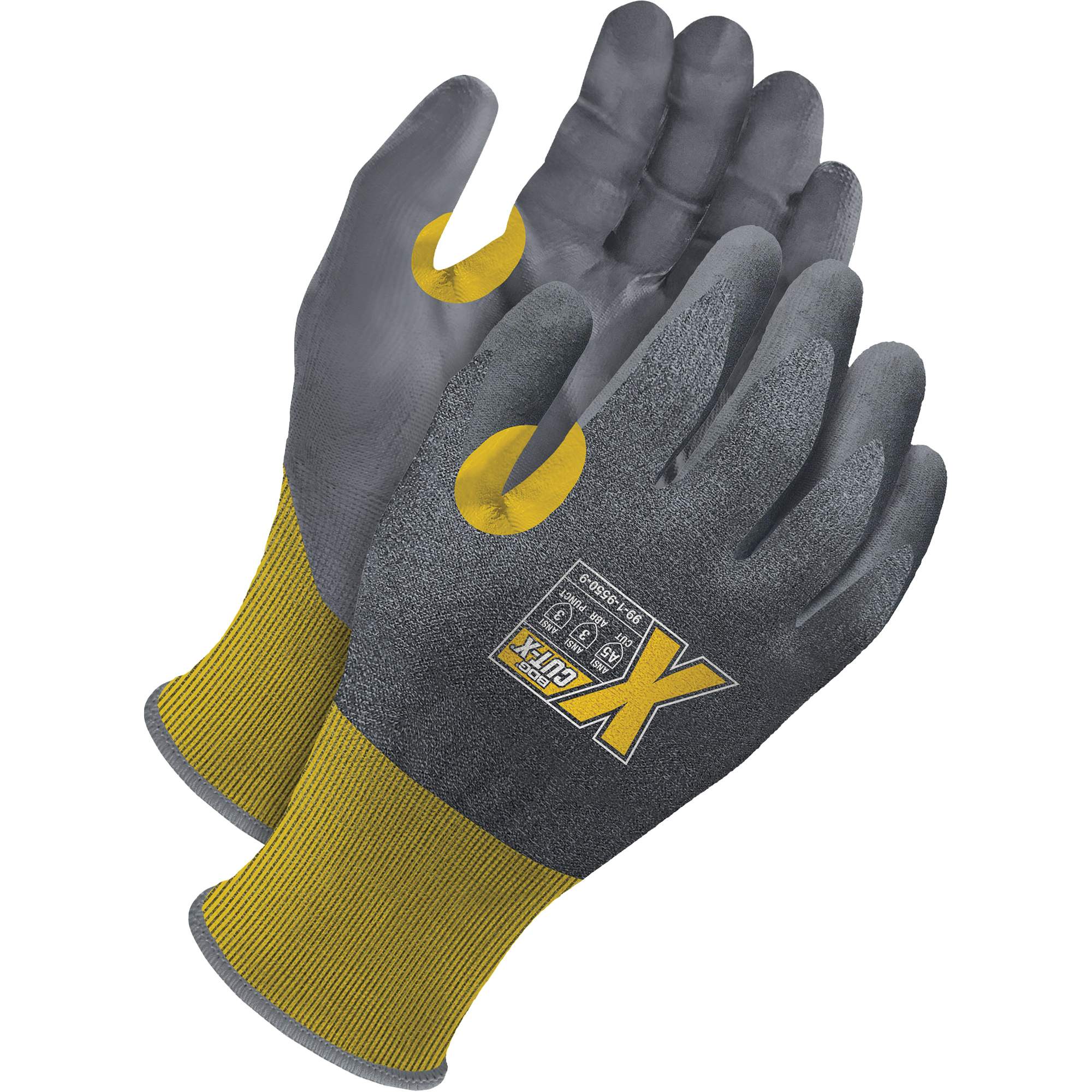 Gants résistants à la coupe pour écran tactile, Taille 12, Calibre 21, Revêtement Mousse NBR, Enveloppe en PEHP, ASTM ANSI niveau A5