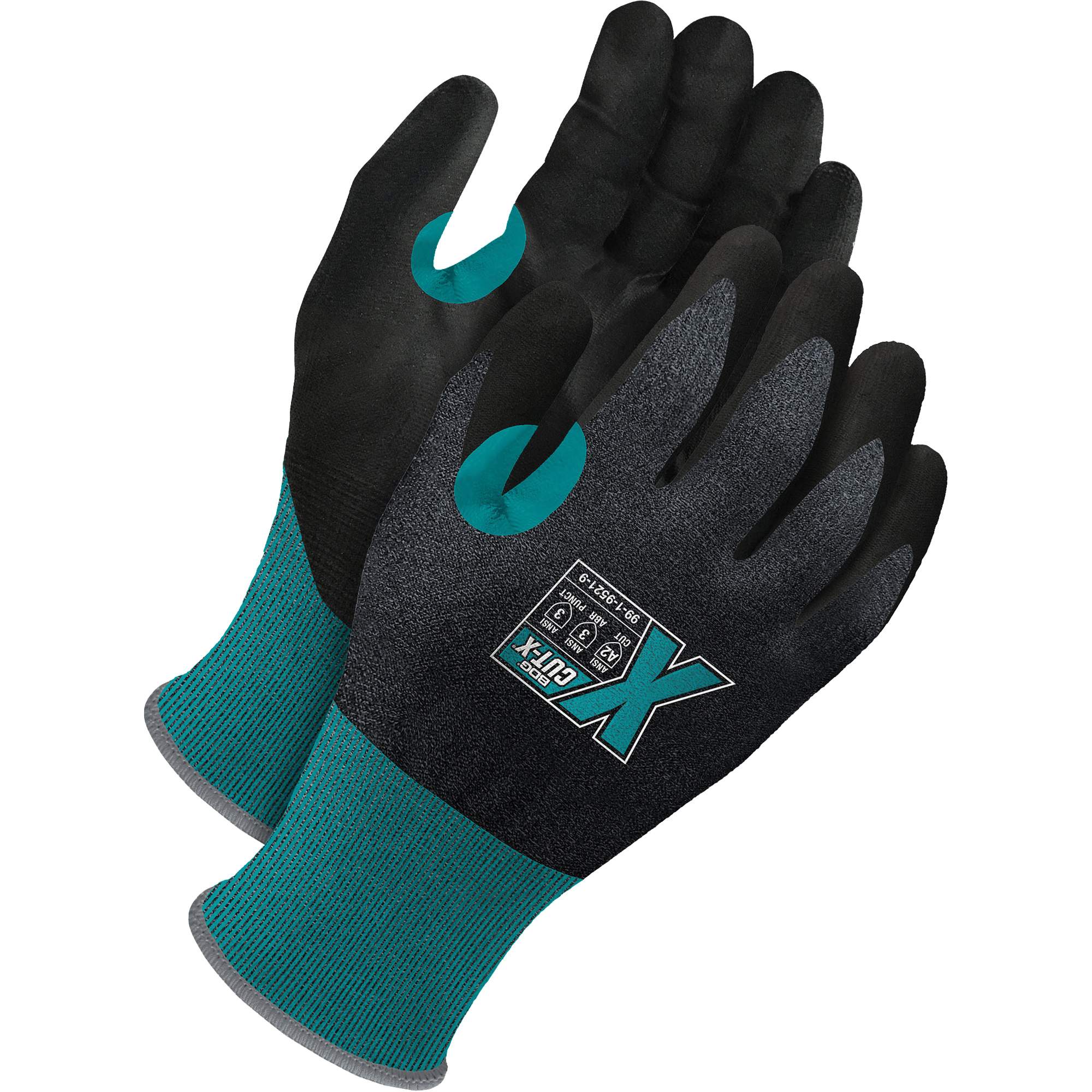 Gants résistants à la coupe pour écran tactile, Taille 12, Calibre 21, Revêtement Polyuréthane, Enveloppe en PEHP, ASTM ANSI niveau A2