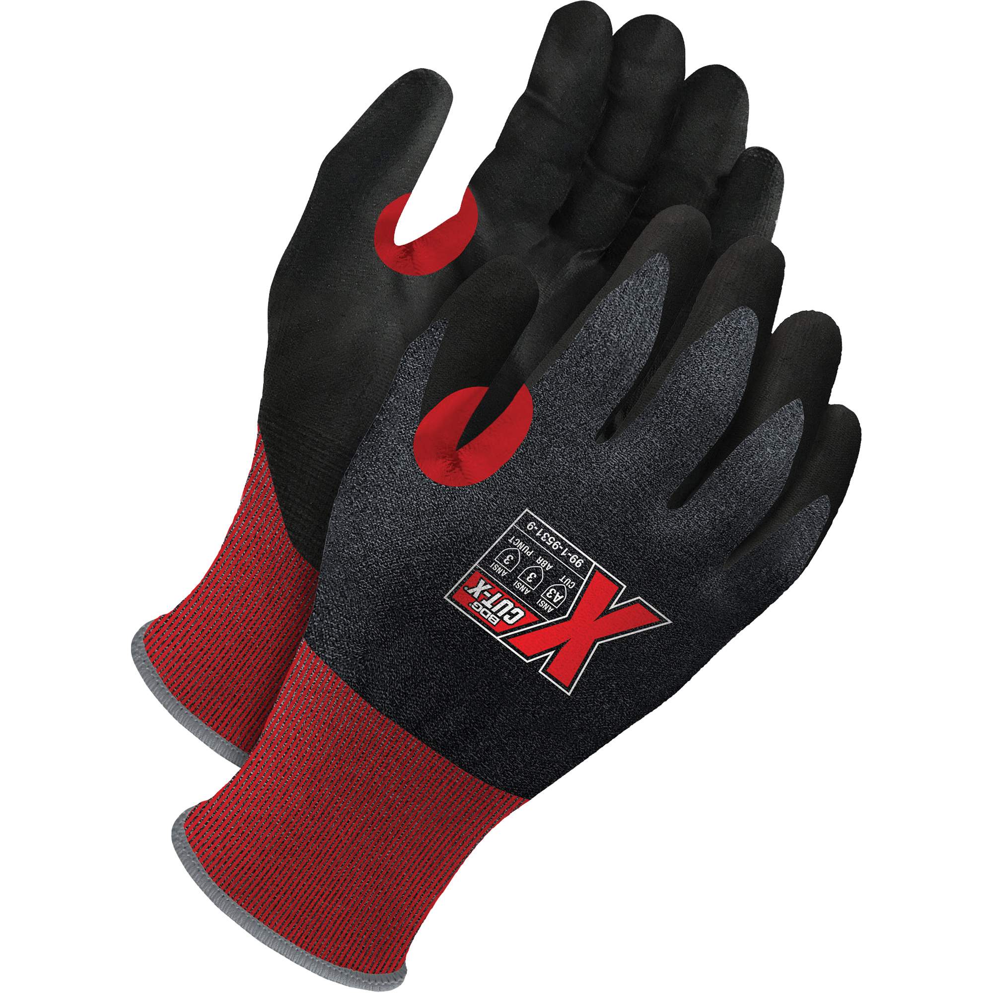 Gants résistants à la coupe pour écran tactile, Taille 12, Calibre 21, Revêtement Polyuréthane, Enveloppe en PEHP, ASTM ANSI niveau A3