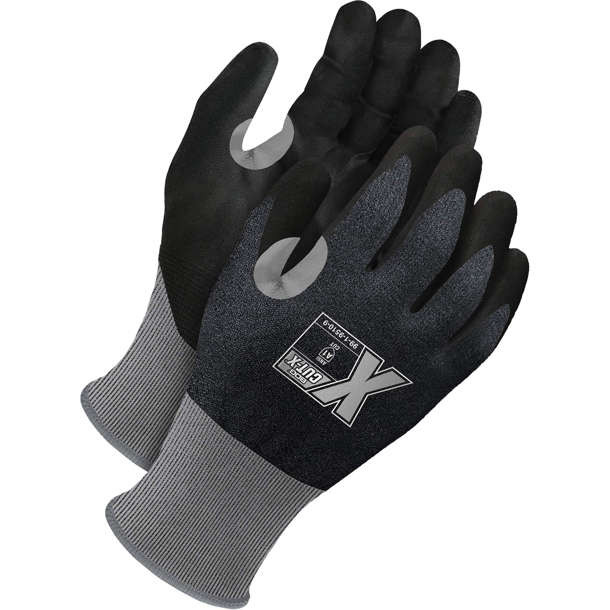 Gants résistants à la coupe pour écran tactile, Taille 6, Calibre 21, Revêtement Polyuréthane, Enveloppe en Nylon, ASTM ANSI niveau A1