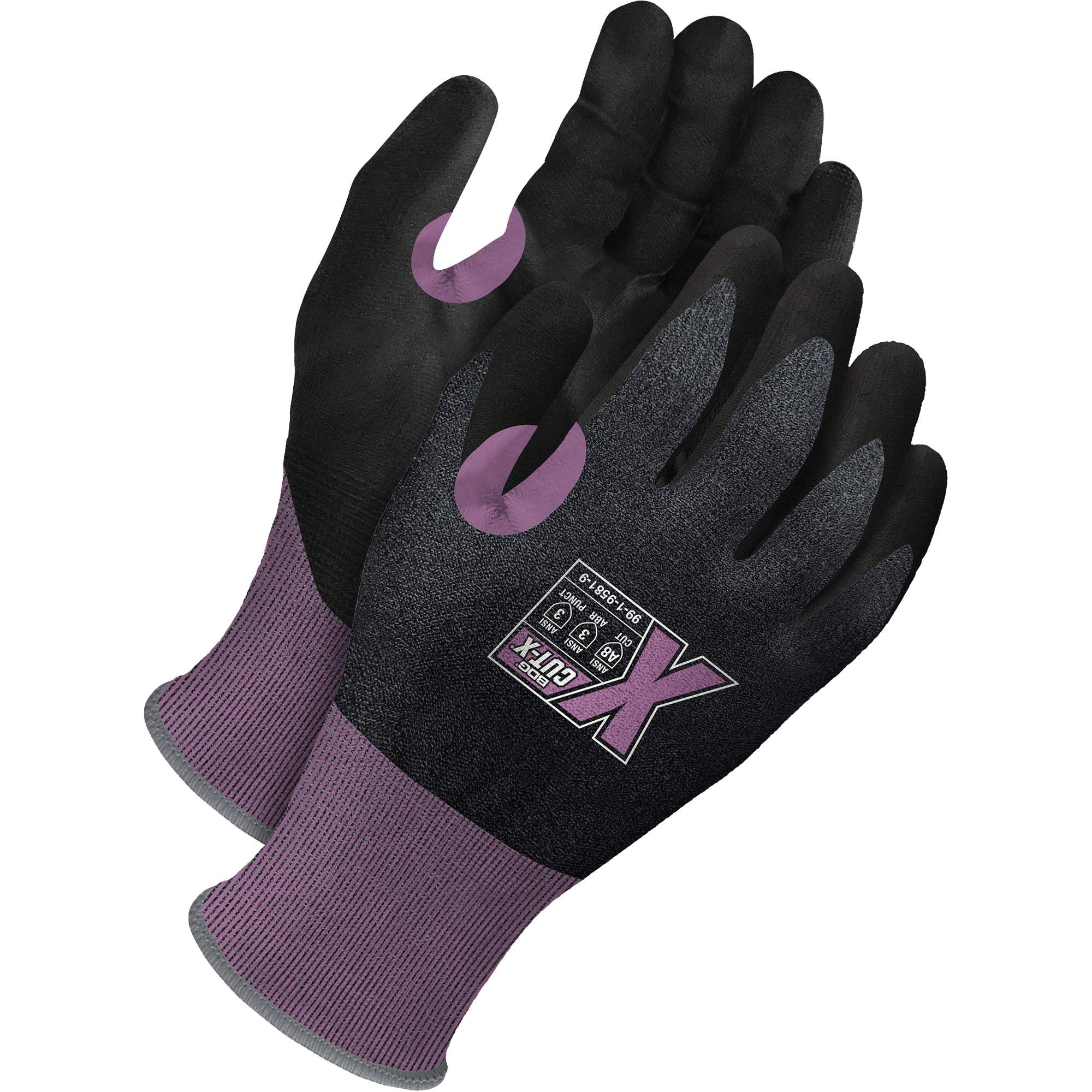 Gants résistants à la coupe pour écran tactile, Taille 6, Calibre 21, Revêtement Polyuréthane, Enveloppe en PEHP, ASTM ANSI niveau A8