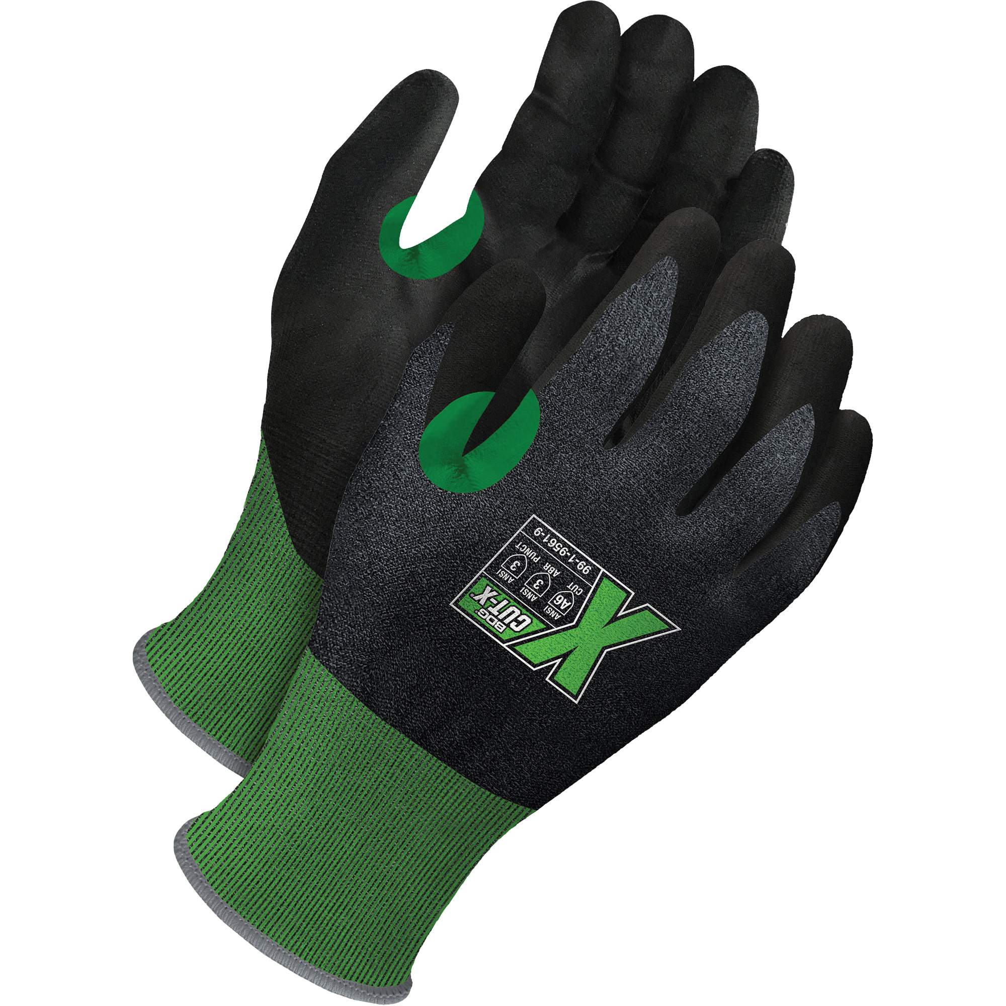 Gants résistants à la coupe pour écran tactile, Taille 7, Calibre 21, Revêtement Polyuréthane, Enveloppe en PEHP, ASTM ANSI niveau A6