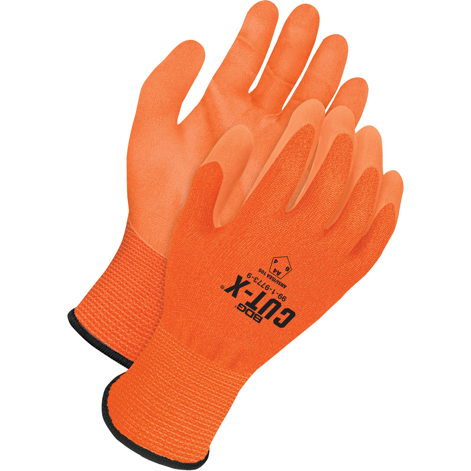 Gants résistants à la coupe pour écrans tactiles Cut-XMD, Taille 7, Calibre 18, Revêtement Mousse NBR, Enveloppe en PEHP, ASTM ANSI niveau A4