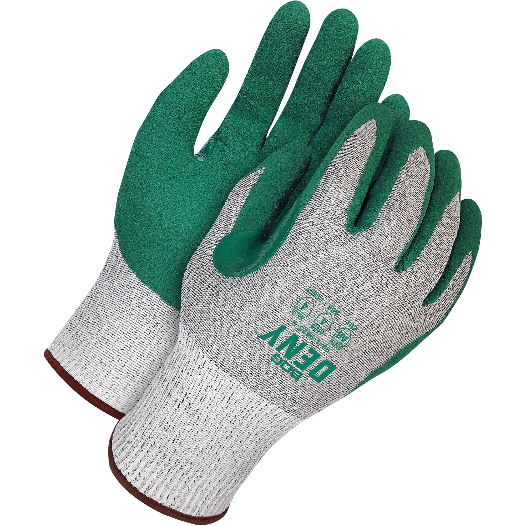 Gants résistants à l'eau pour écran tactile DenyMC, Taille 2T-Grand/11, Calibre 13, Revêtement Nitrile, Enveloppe en PEHP, ASTM ANSI niveau A6
