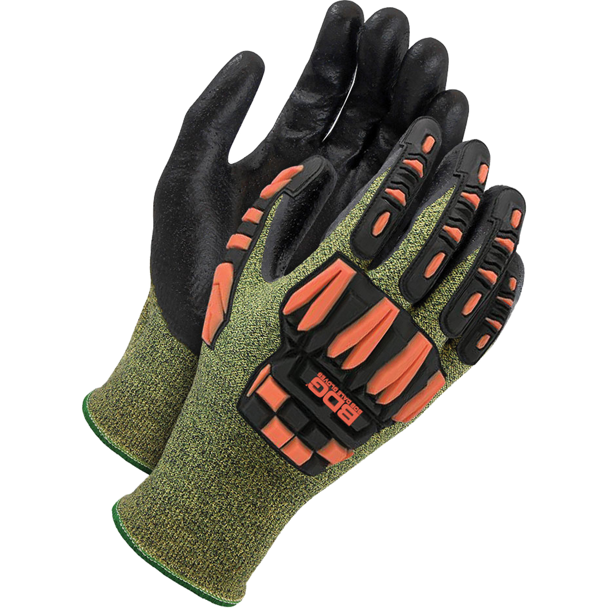 Gants résistants aux chocs et aux arcs électriques ArcTekMC, 10, Paume en Bipolymère, Poignet Poignet en tricot