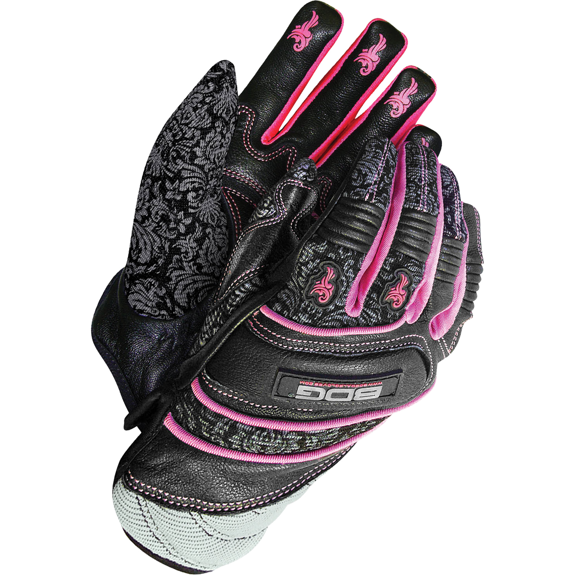 Gants X-SiteMD performants pour femmes avec jointures coussinées, Paume Cuir fleur de chèvre, Taille T-petit