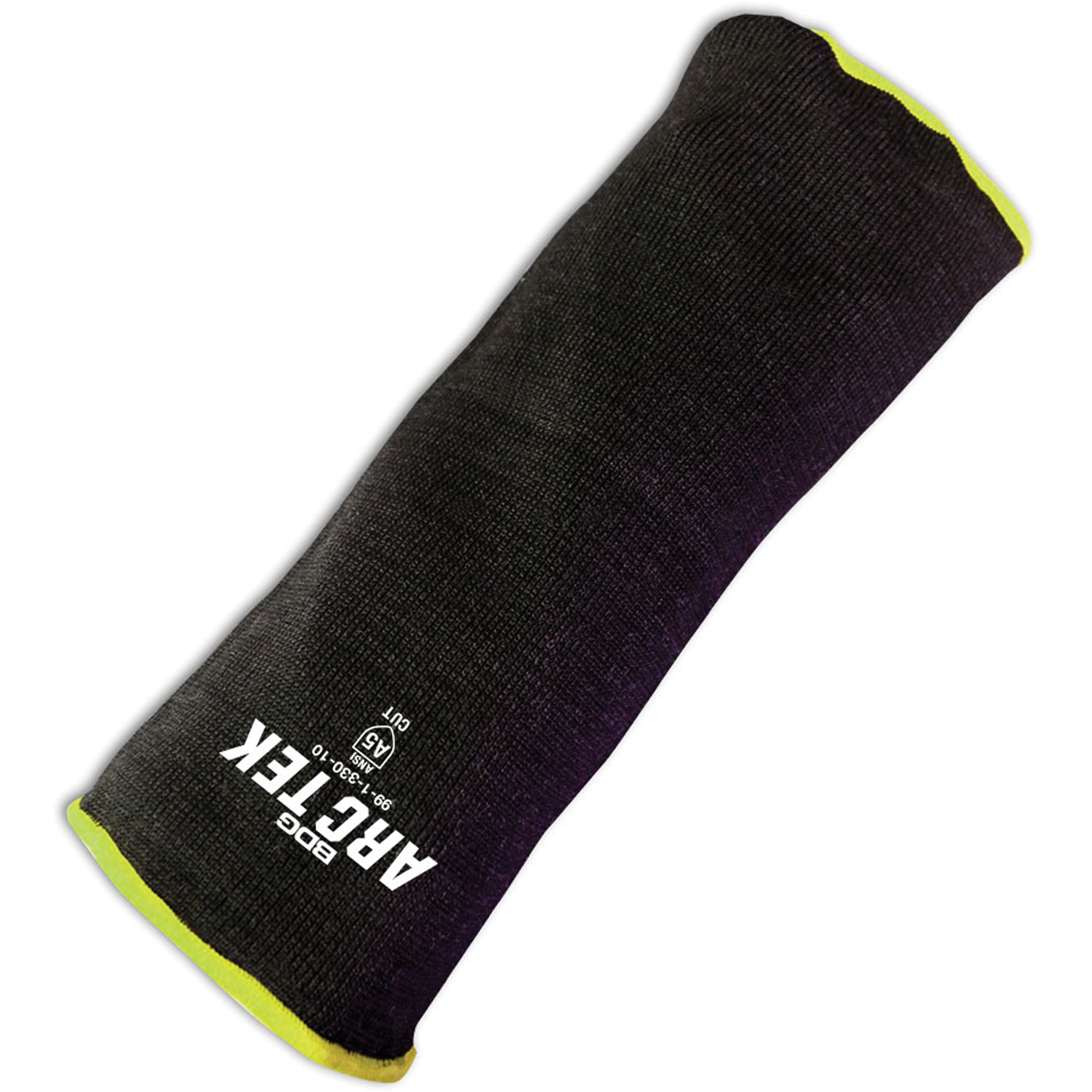 Manchon résistant aux coupures Arc TekMC, Polyéthylène/Acier, 12", ASTM ANSI niveau A5, Noir