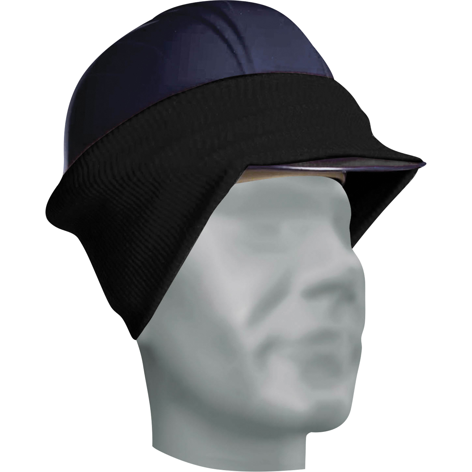 Pare-vent/cache-cou, Taille unique, Noir