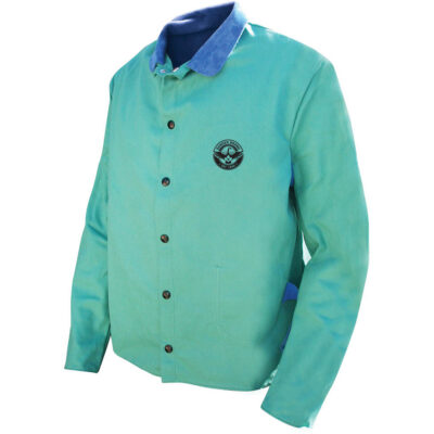 Veste de soudage Gander Brand BanoxMD FR, Coton, T-Grand, Vert