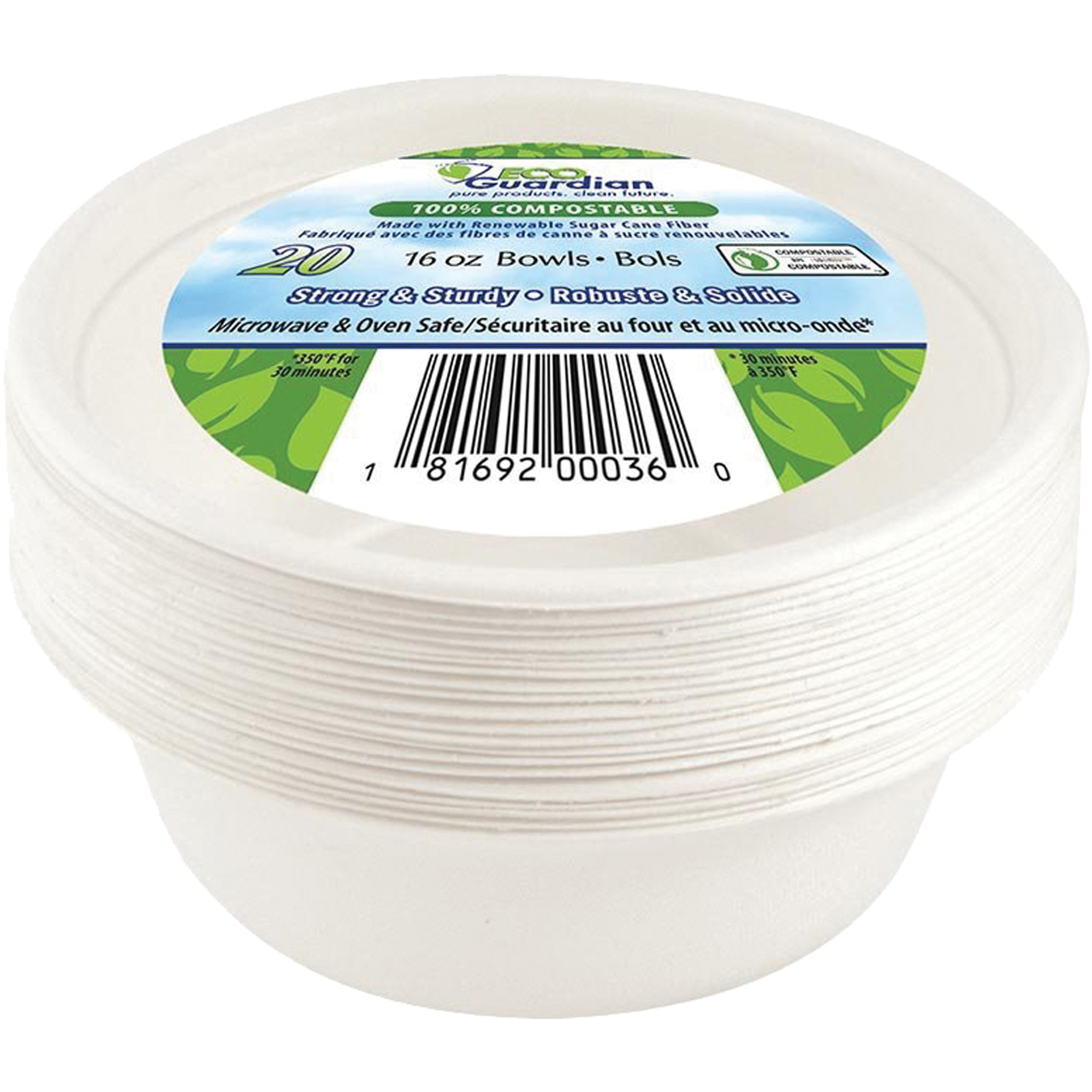 Bol compostable Eco GuardianMC